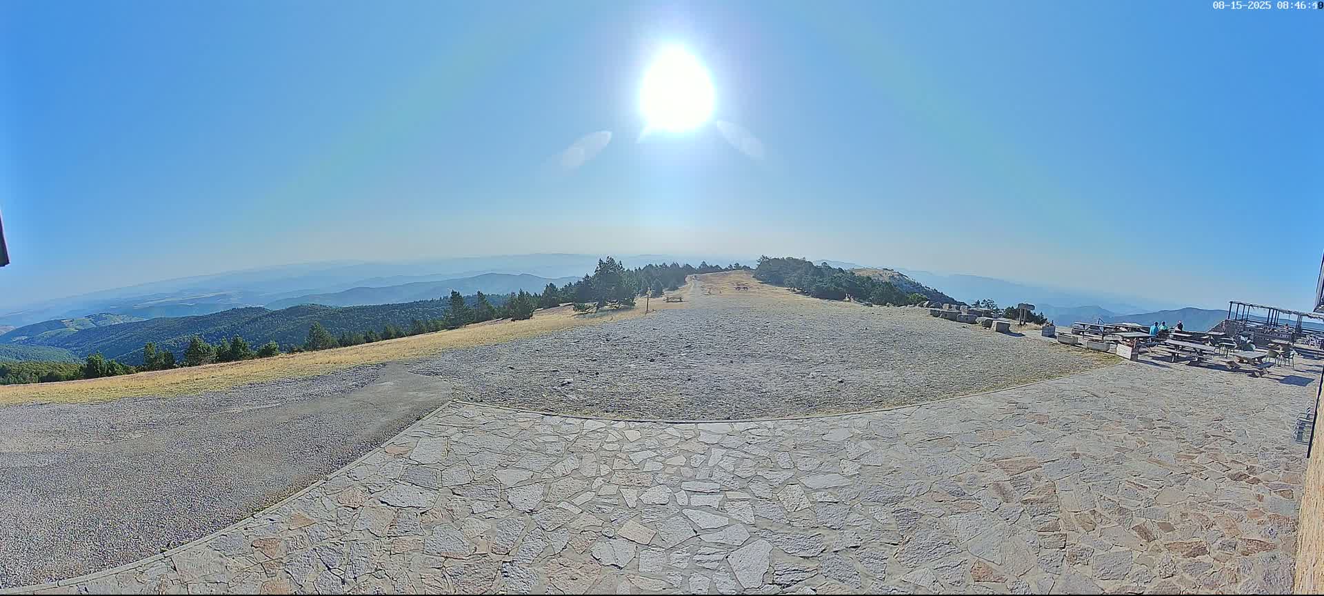 Val-d'Aigoual, Mont Aigoual East Summit (Sommet Est) Live Cam - Le Vigan, Gard, Occitanie, France
