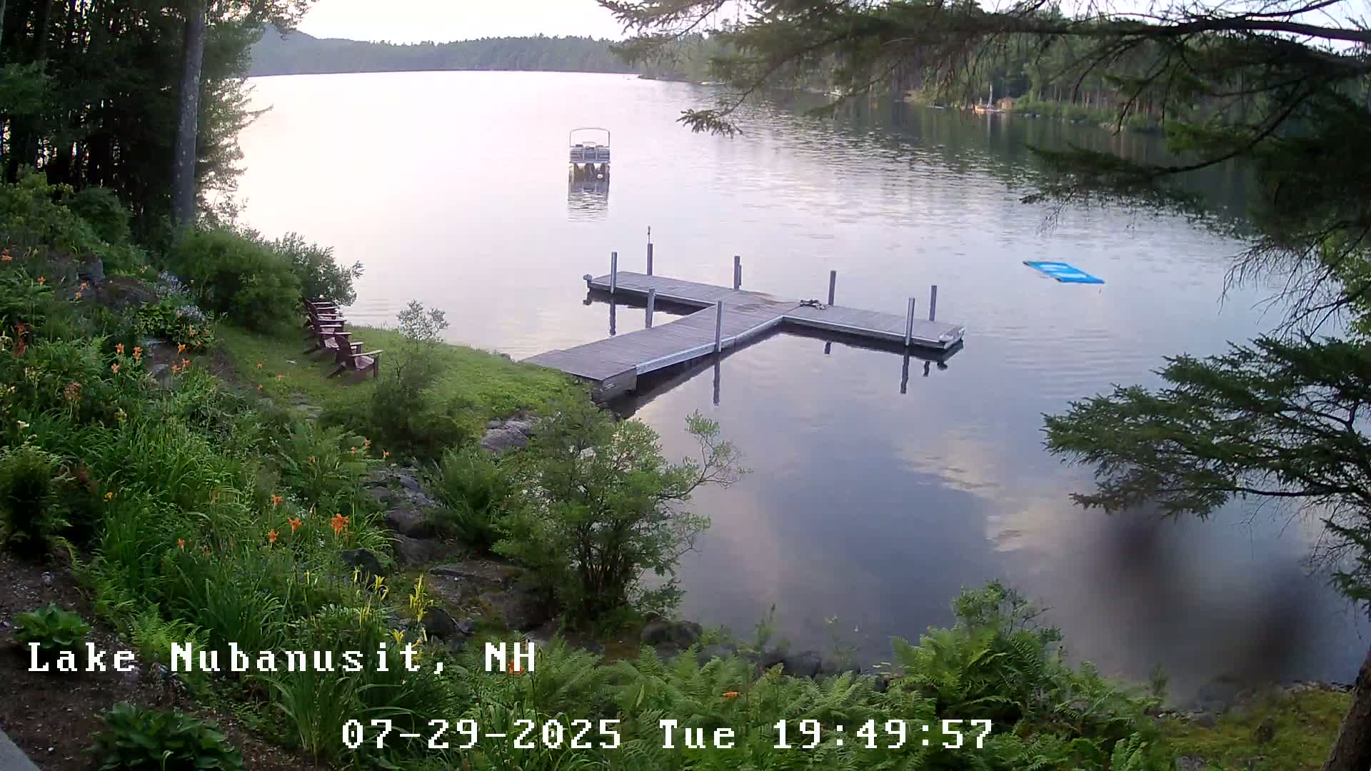 Lake Nubanusit Live Cam - Hancock, Hillsborough, New Hampshire, USA