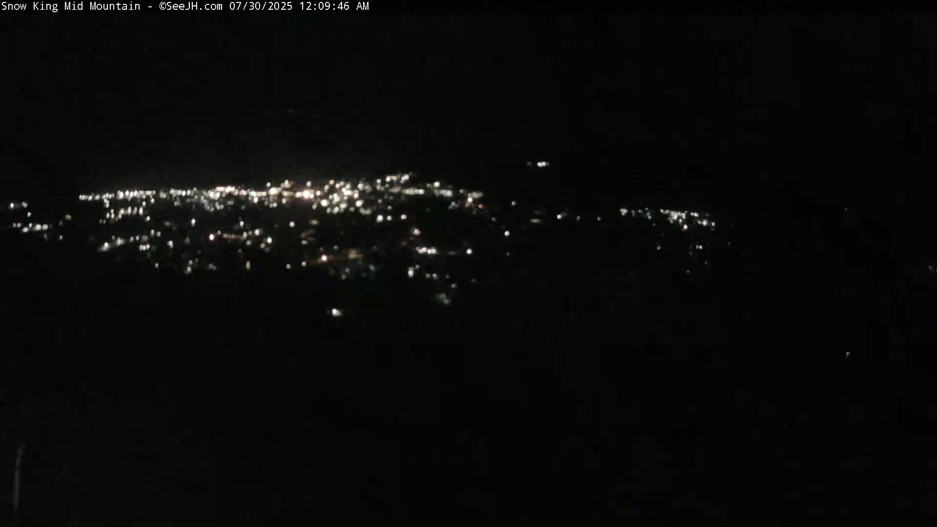 Jackson City Skyline & Alpine Slide Live Cam - Jackson, Teton, Wyoming, USA