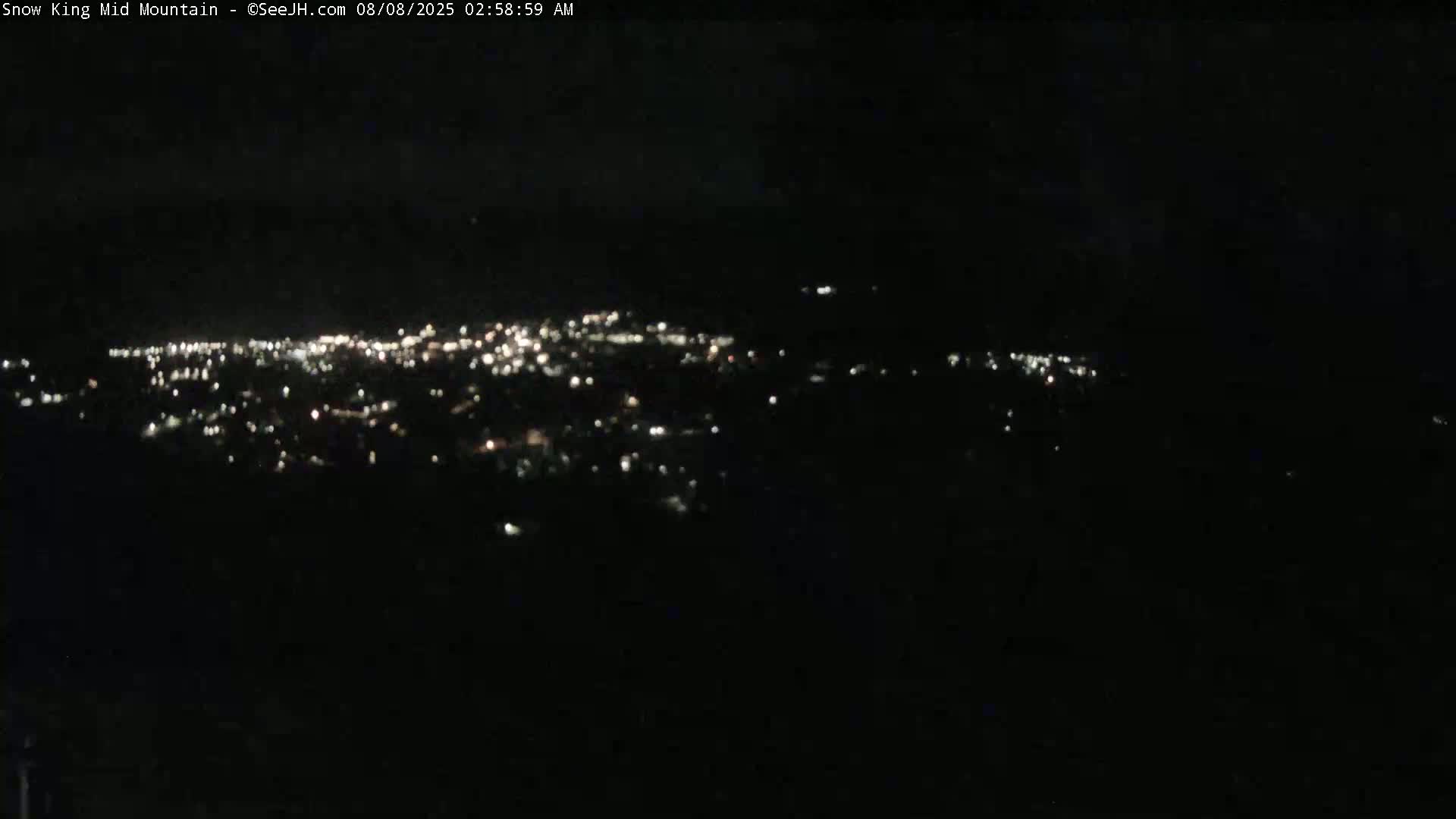 Jackson City Skyline & Alpine Slide Live Cam - Jackson, Teton, Wyoming, USA