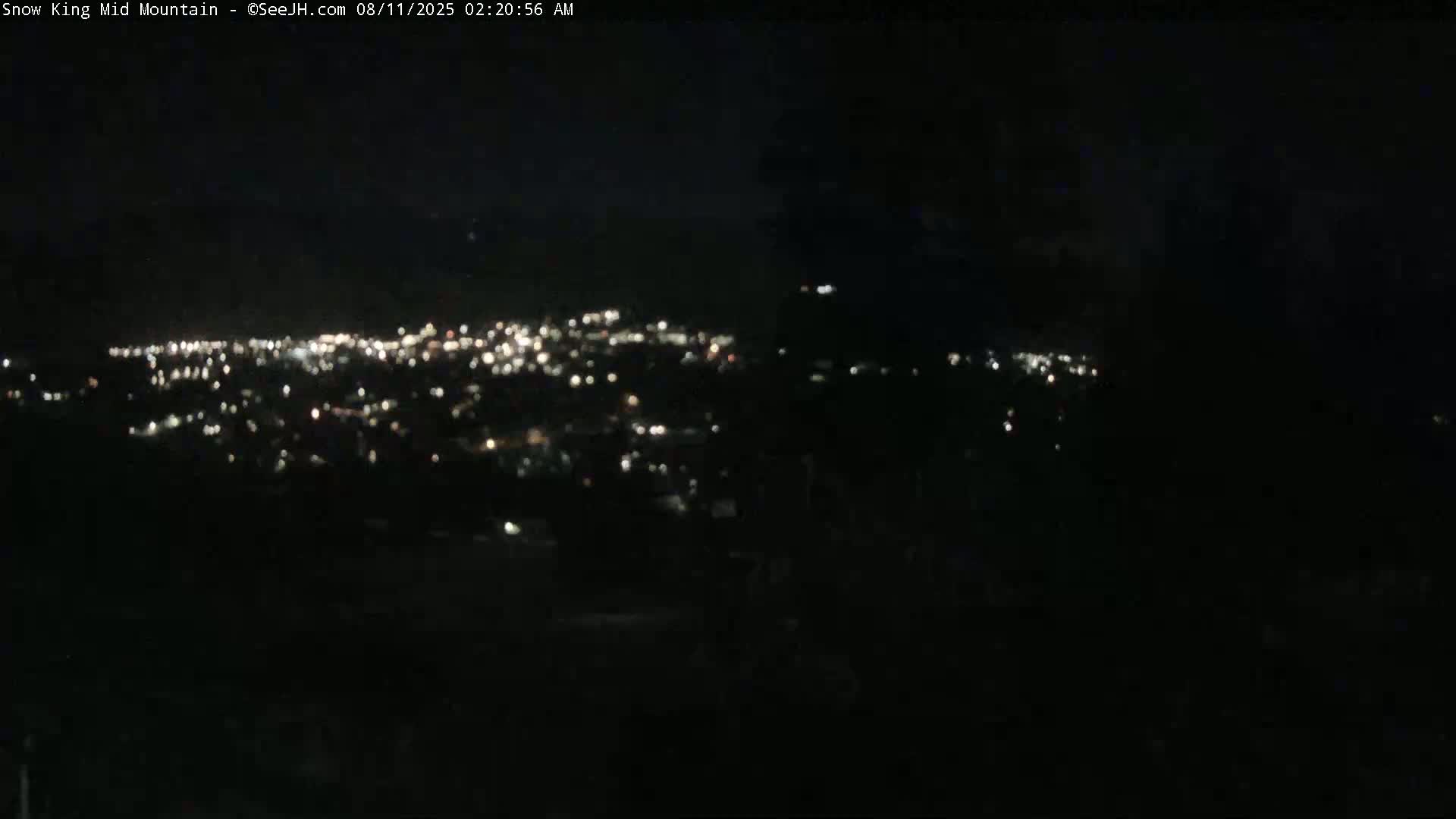 Jackson City Skyline & Alpine Slide Live Cam - Jackson, Teton, Wyoming, USA