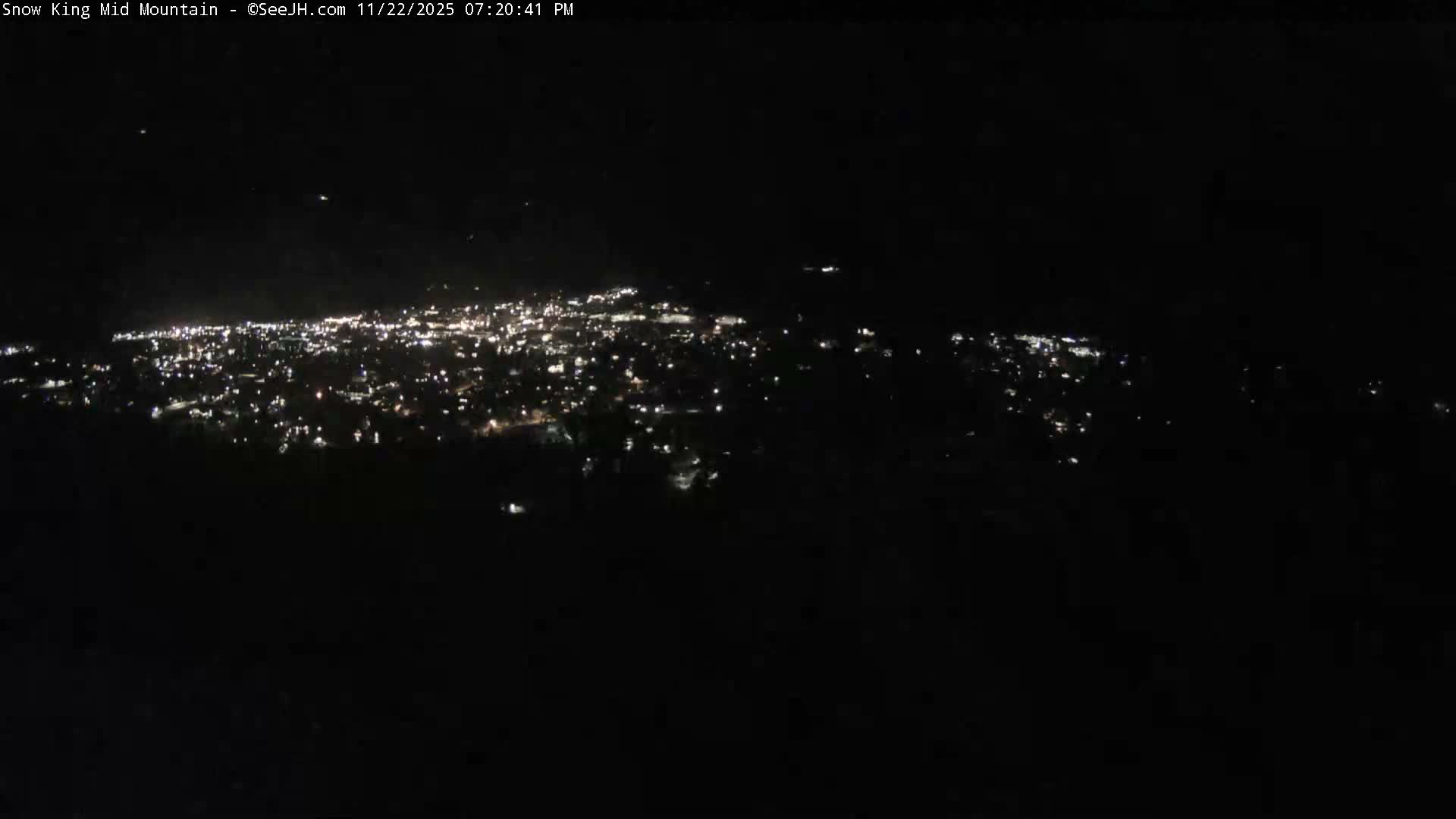 Jackson City Skyline & Alpine Slide Live Cam - Jackson, Teton, Wyoming, USA