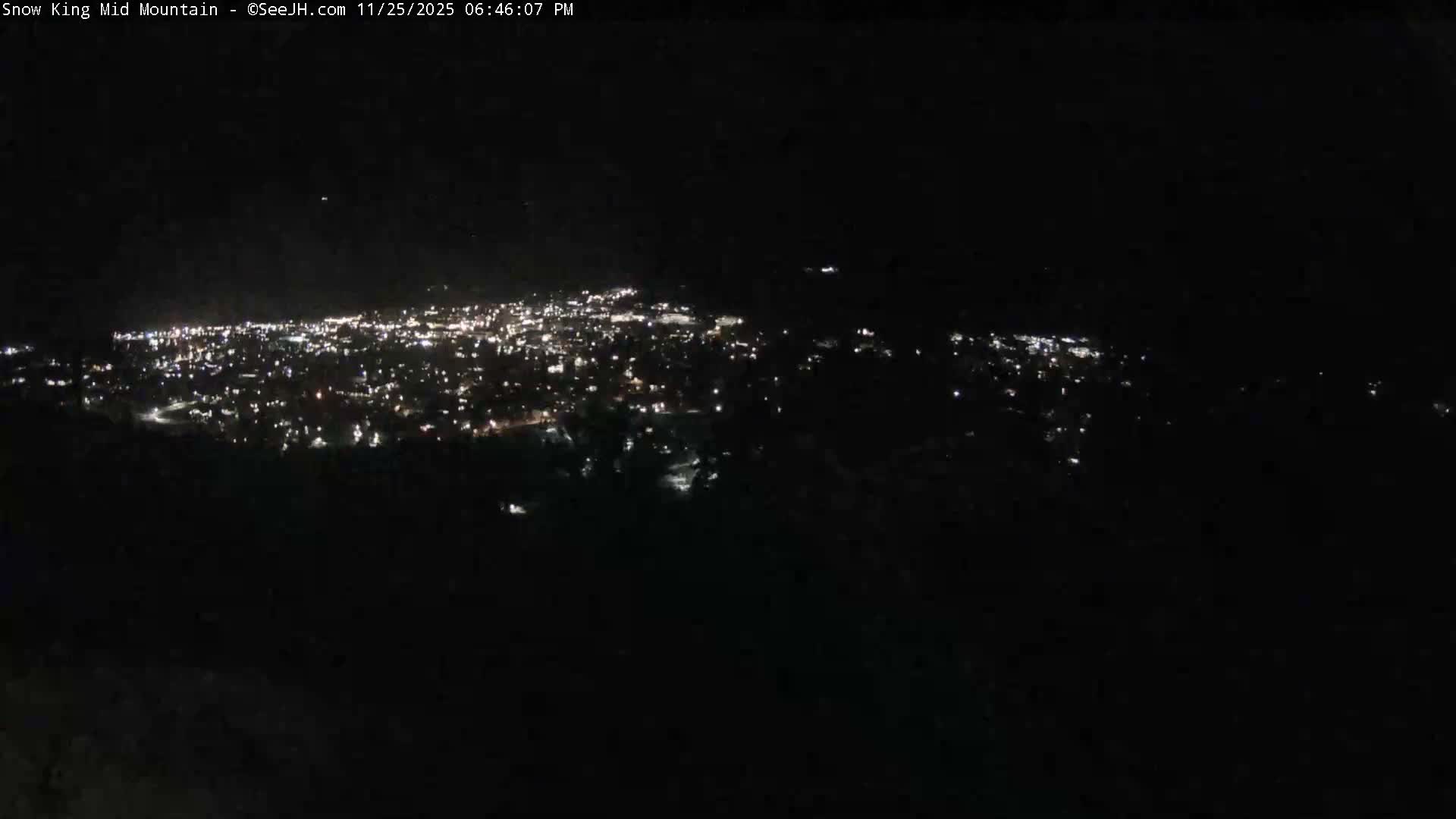 Jackson City Skyline & Alpine Slide Live Cam - Jackson, Teton, Wyoming, USA