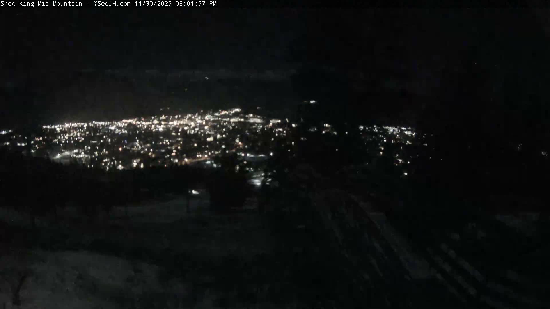 Jackson City Skyline & Alpine Slide Live Cam - Jackson, Teton, Wyoming, USA