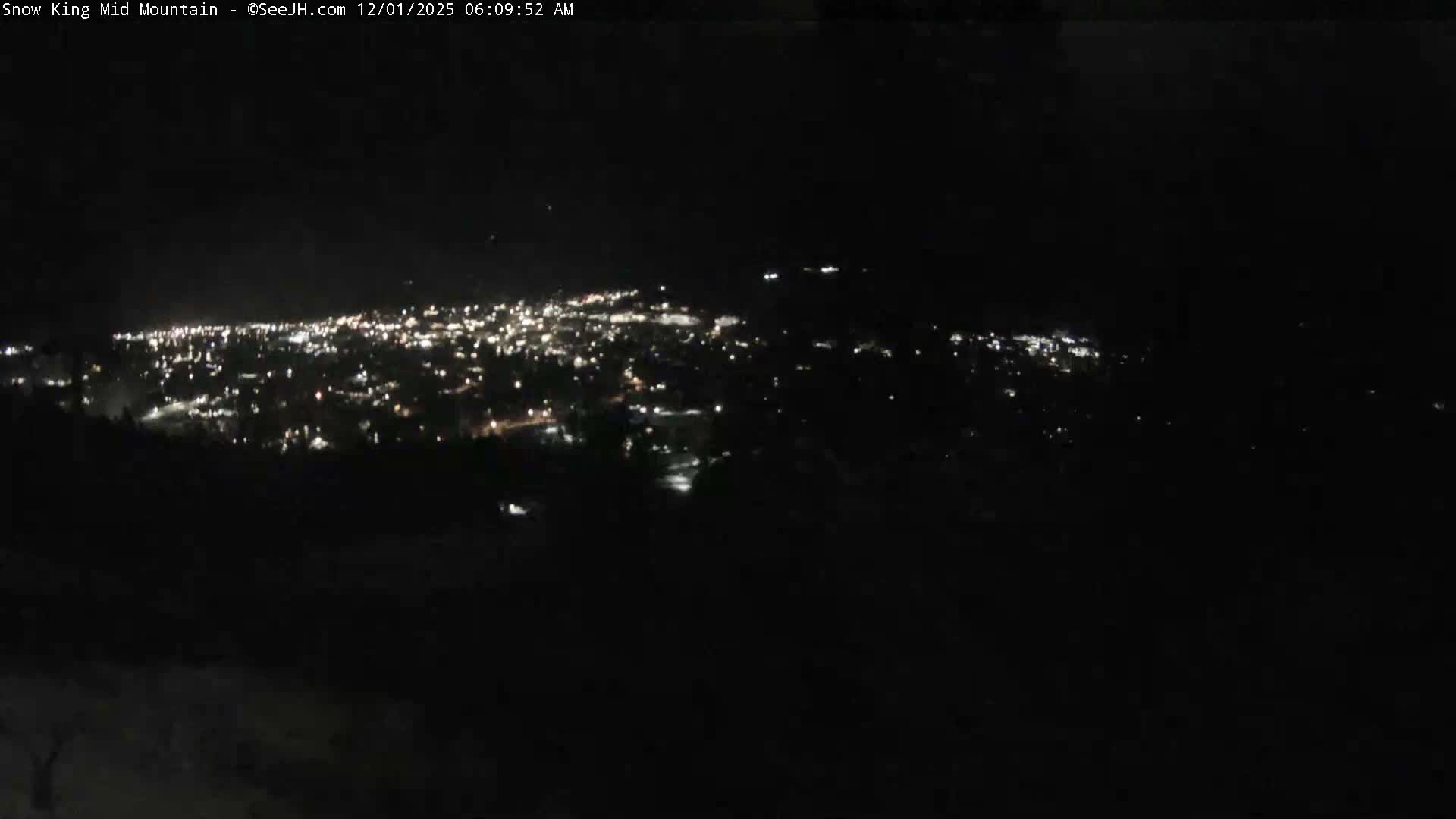 Jackson City Skyline & Alpine Slide Live Cam - Jackson, Teton, Wyoming, USA