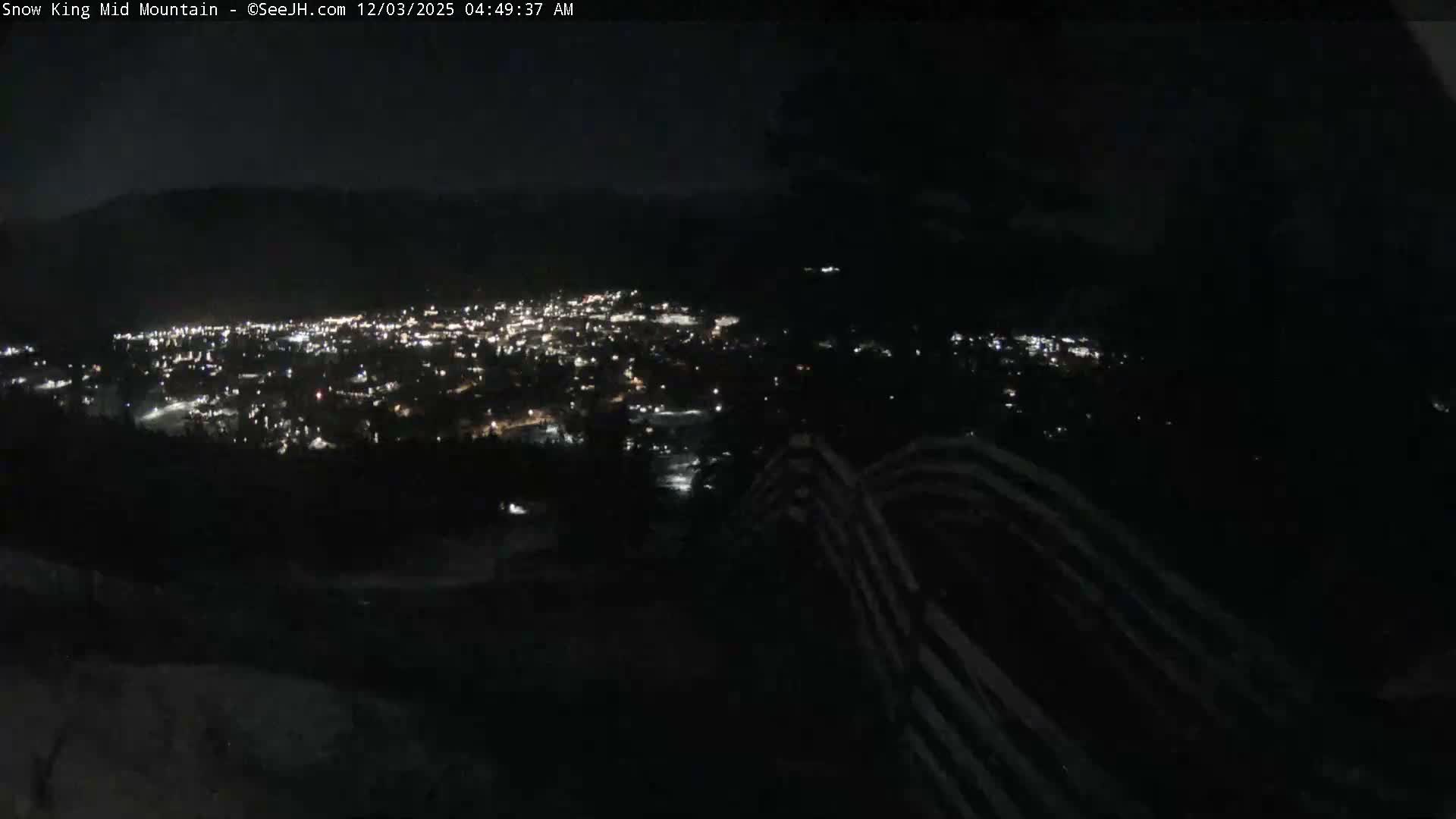 Jackson City Skyline & Alpine Slide Live Cam - Jackson, Teton, Wyoming, USA