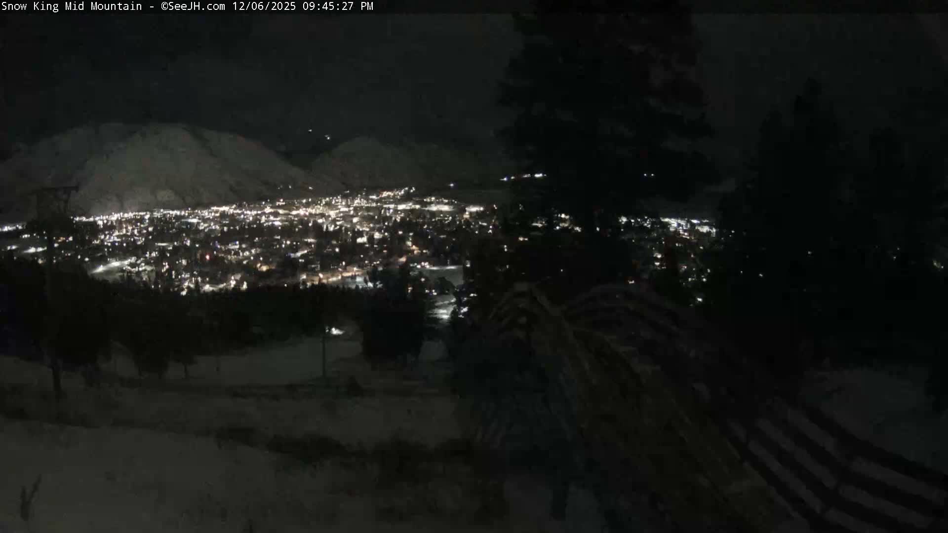 Jackson City Skyline & Alpine Slide Live Cam - Jackson, Teton, Wyoming, USA