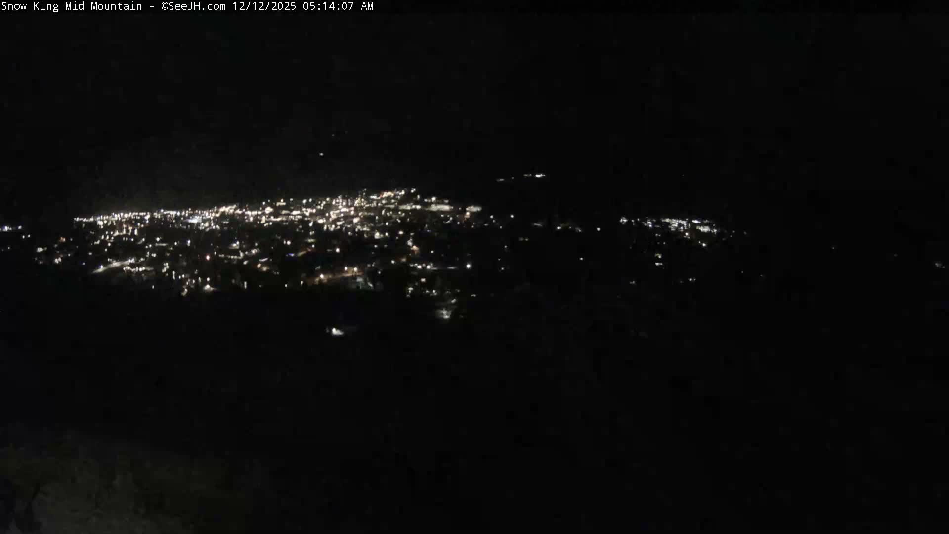 Jackson City Skyline & Alpine Slide Live Cam - Jackson, Teton, Wyoming, USA
