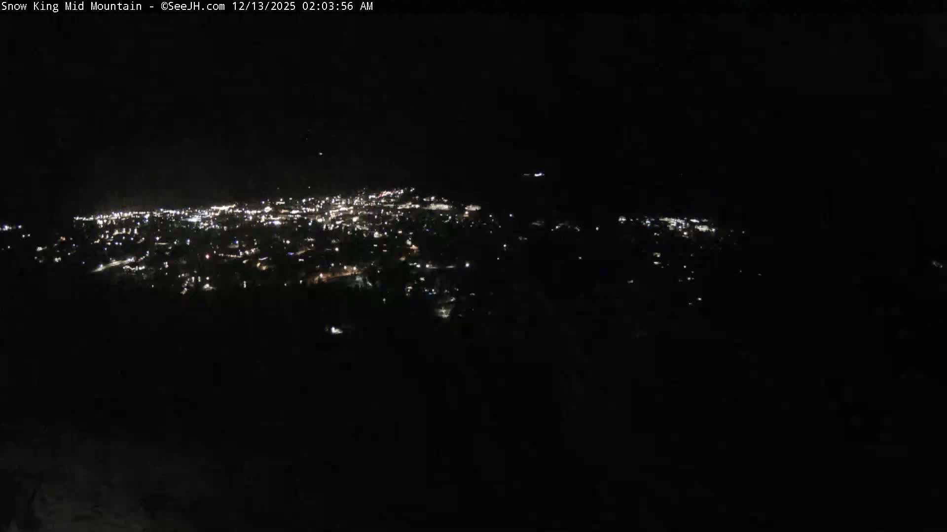 Jackson City Skyline & Alpine Slide Live Cam - Jackson, Teton, Wyoming, USA