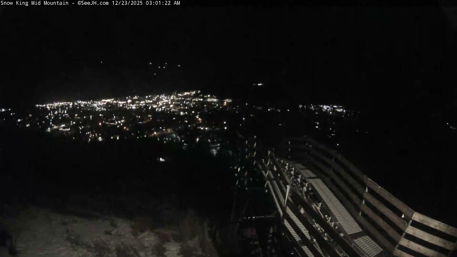Jackson City Skyline & Alpine Slide Live Cam - Jackson, Teton, Wyoming, USA