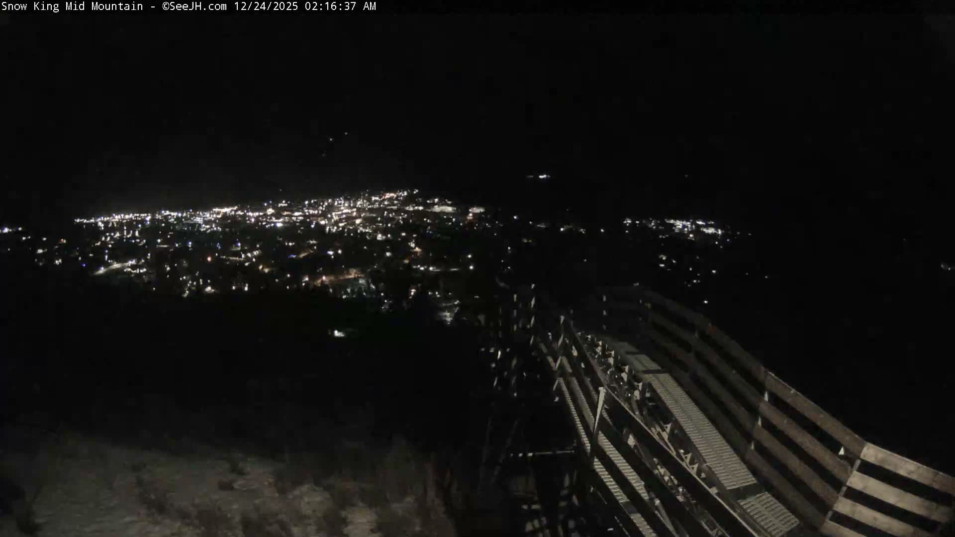 Jackson City Skyline & Alpine Slide Live Cam - Jackson, Teton, Wyoming, USA