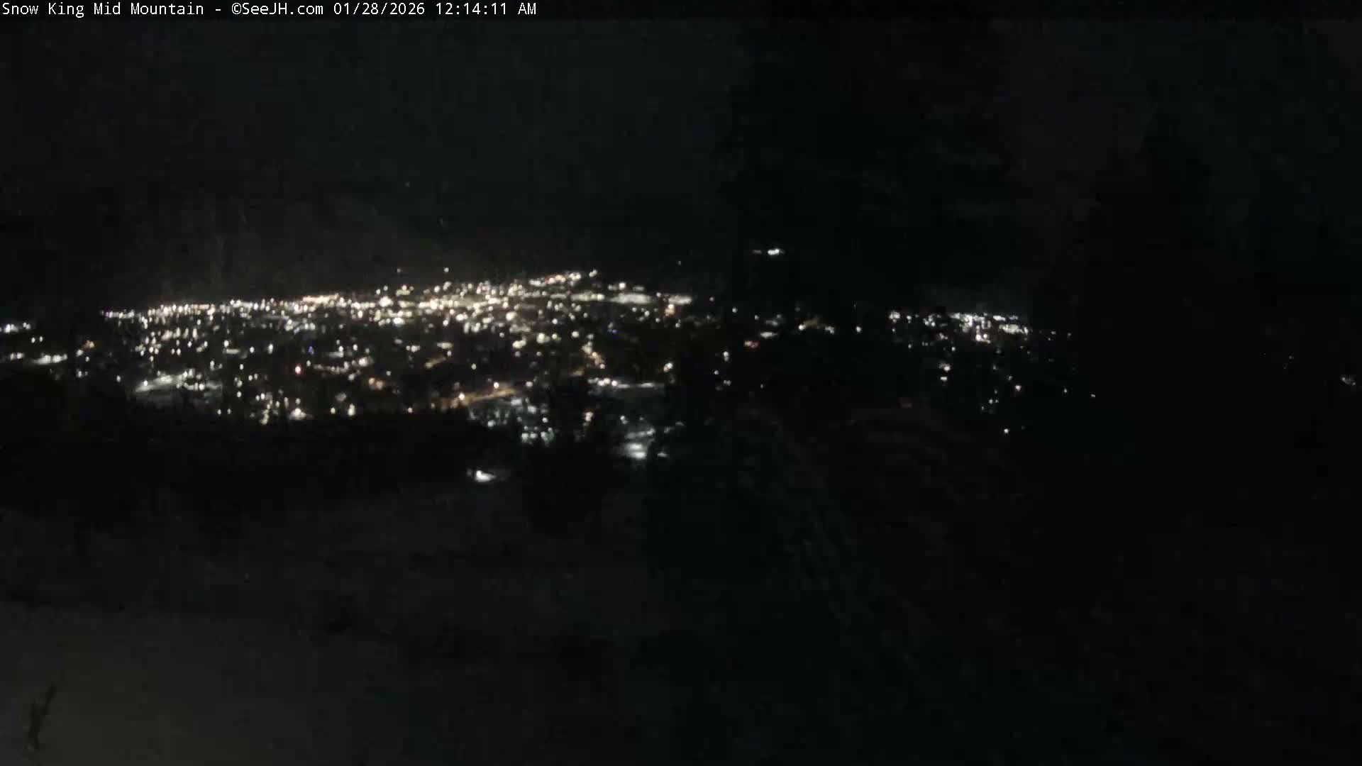 Jackson City Skyline & Alpine Slide Live Cam - Jackson, Teton, Wyoming, USA