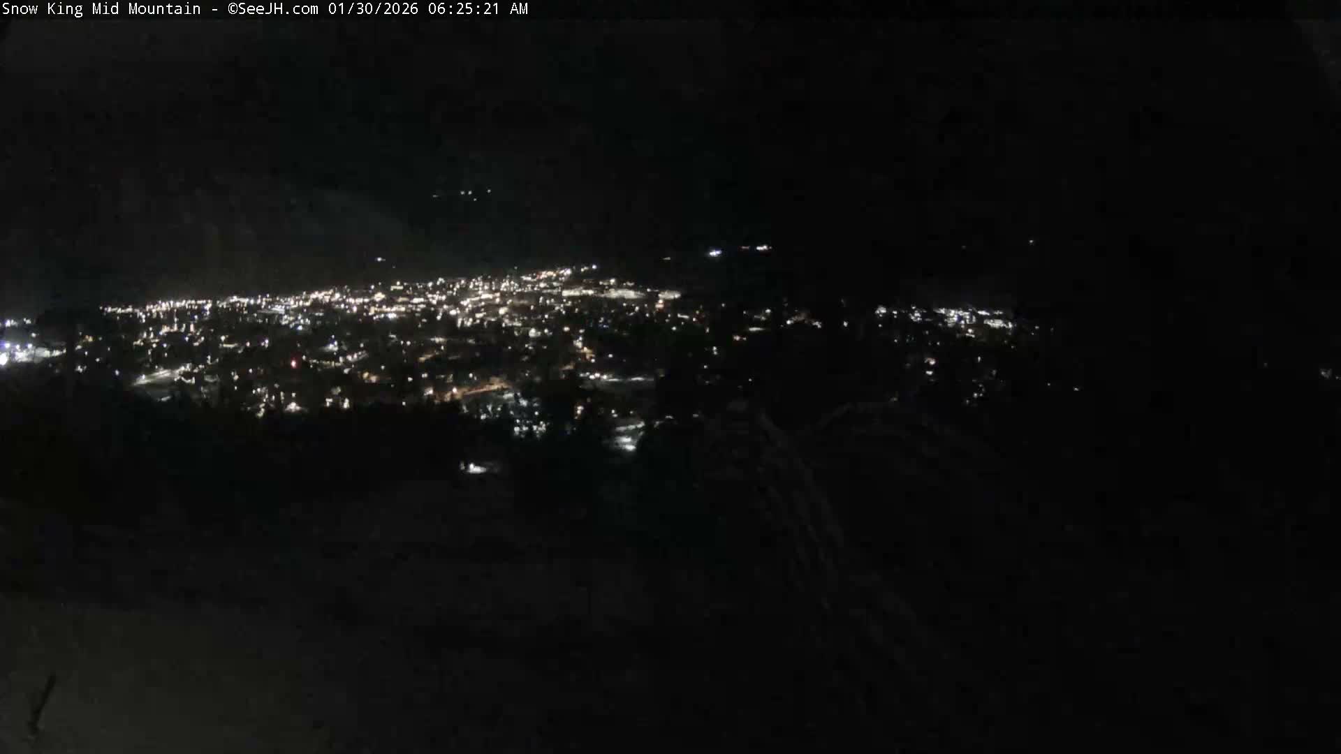 Jackson City Skyline & Alpine Slide Live Cam - Jackson, Teton, Wyoming, USA