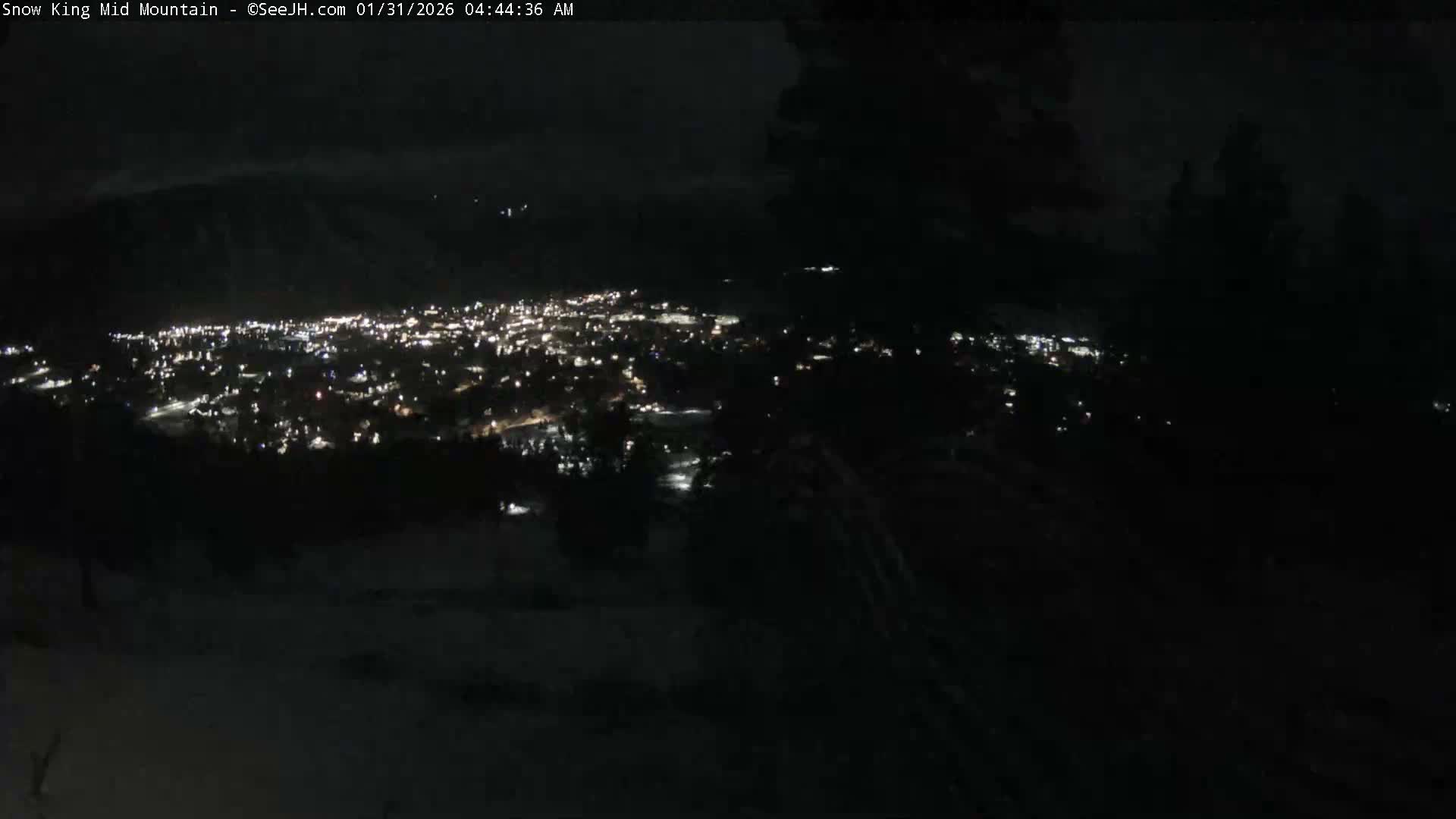 Jackson City Skyline & Alpine Slide Live Cam - Jackson, Teton, Wyoming, USA
