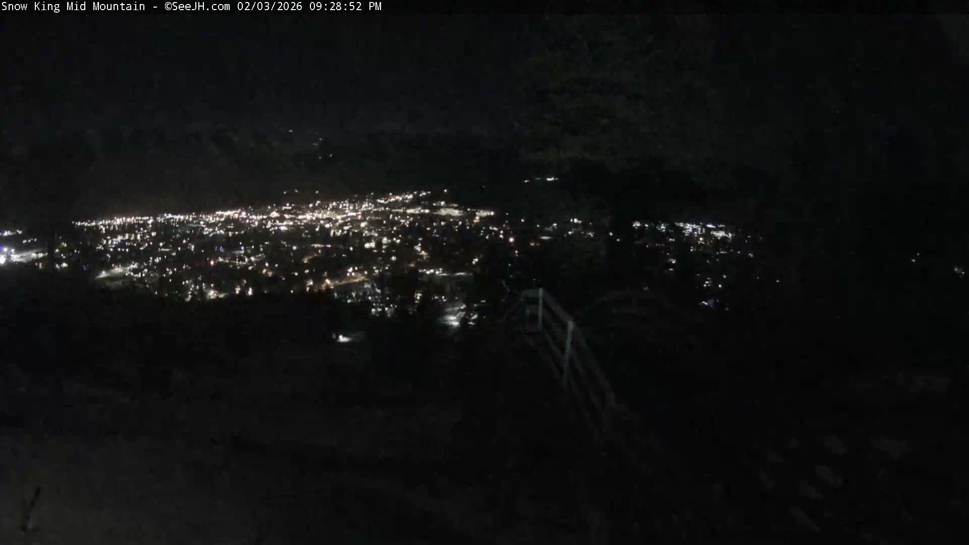 Jackson City Skyline & Alpine Slide Live Cam - Jackson, Teton, Wyoming, USA