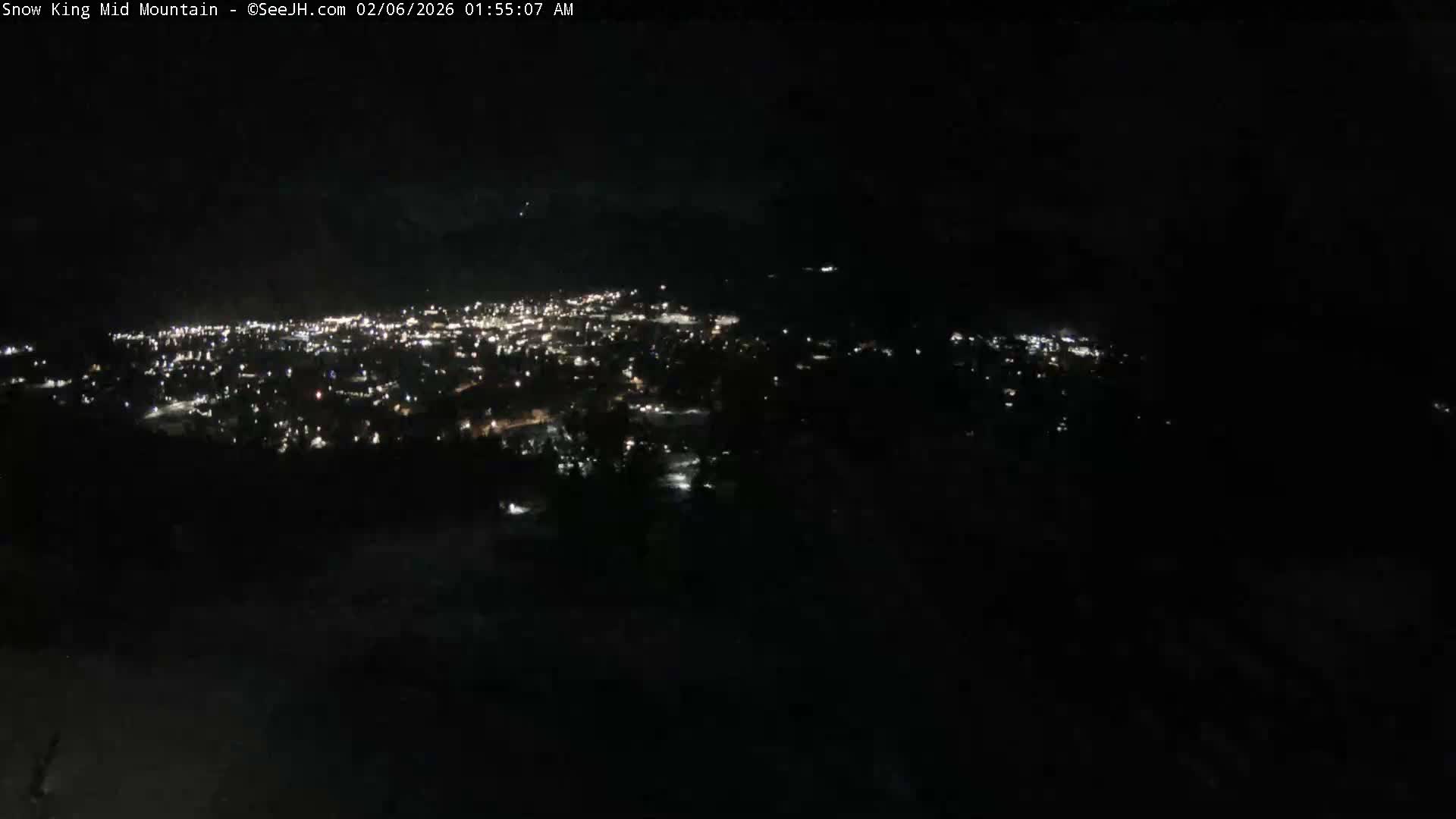Jackson City Skyline & Alpine Slide Live Cam - Jackson, Teton, Wyoming, USA