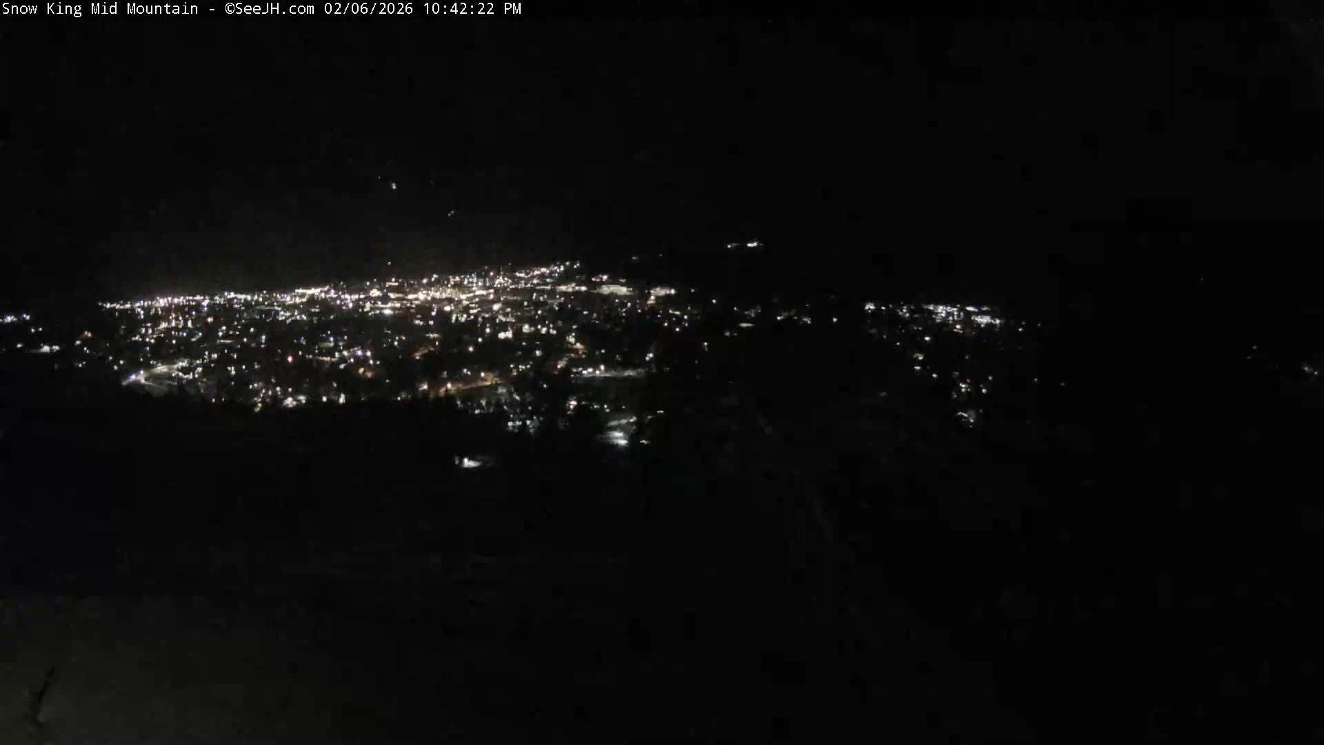 Jackson City Skyline & Alpine Slide Live Cam - Jackson, Teton, Wyoming, USA