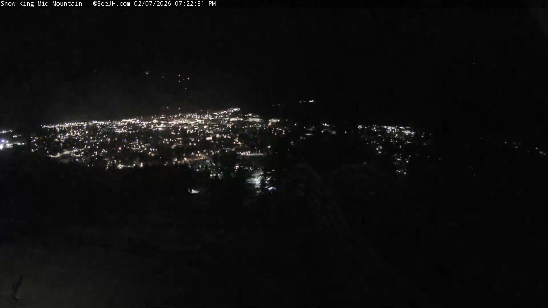 Jackson City Skyline & Alpine Slide Live Cam - Jackson, Teton, Wyoming, USA
