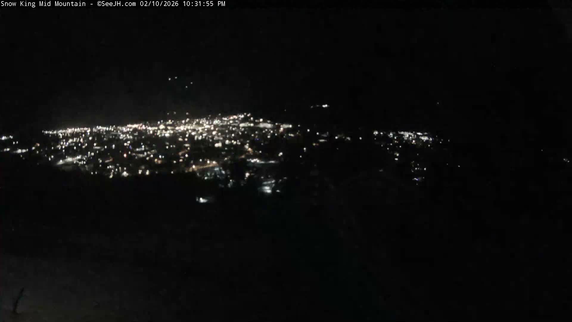 Jackson City Skyline & Alpine Slide Live Cam - Jackson, Teton, Wyoming, USA