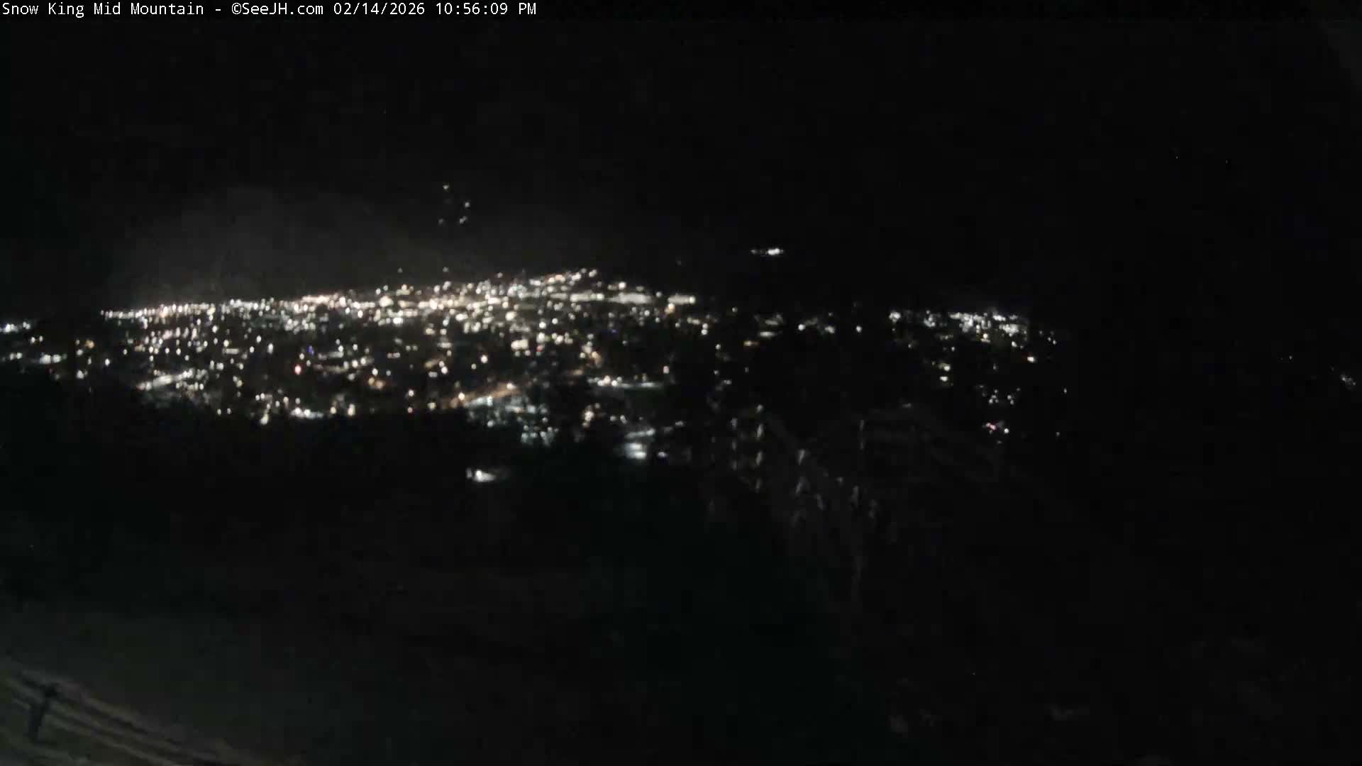 Jackson City Skyline & Alpine Slide Live Cam - Jackson, Teton, Wyoming, USA