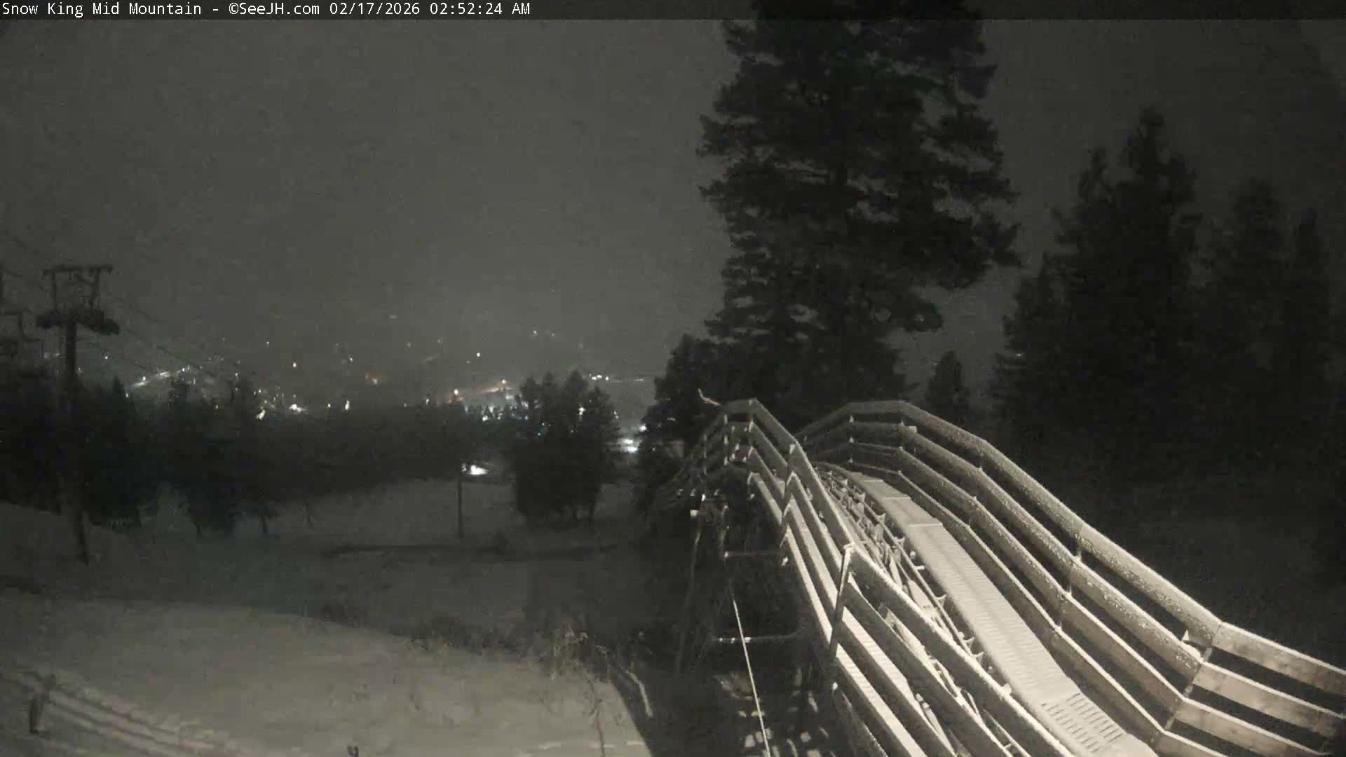Jackson City Skyline & Alpine Slide Live Cam - Jackson, Teton, Wyoming, USA