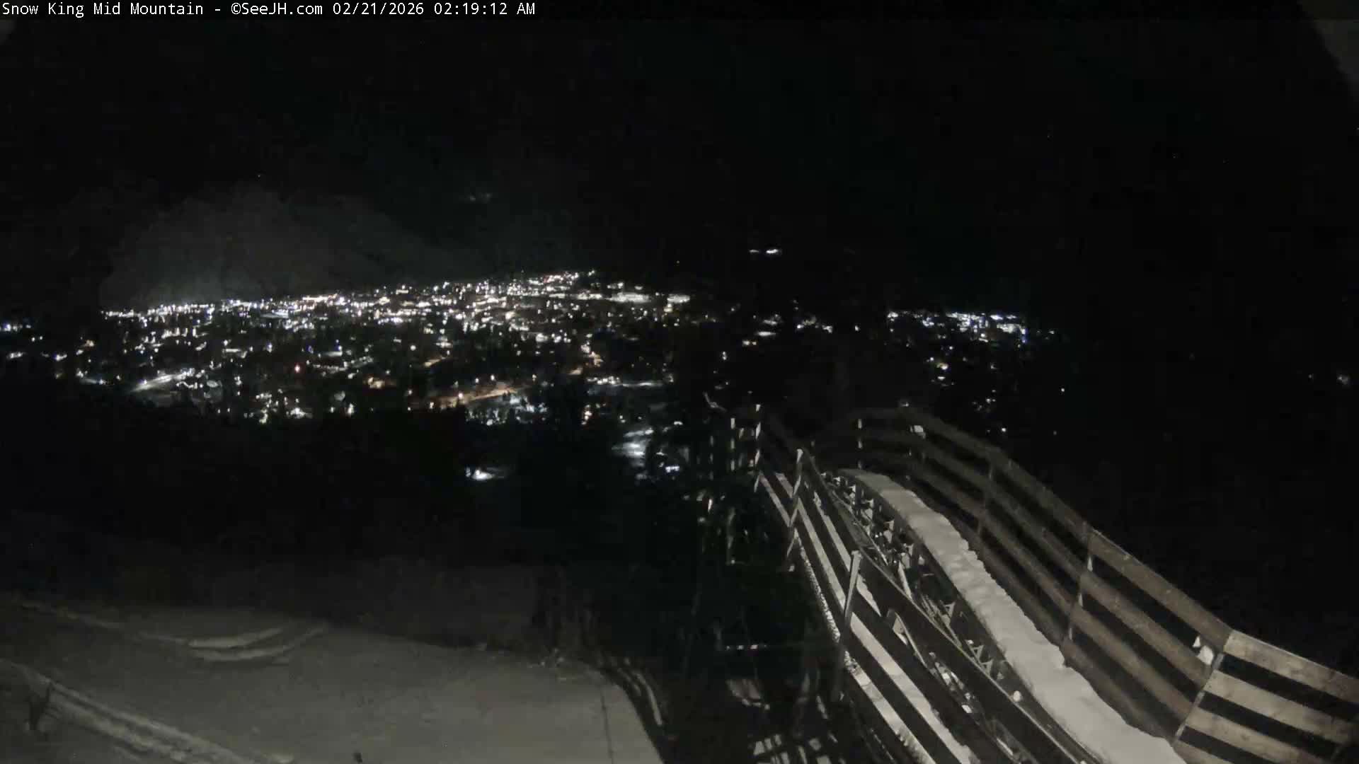 Jackson City Skyline & Alpine Slide Live Cam - Jackson, Teton, Wyoming, USA