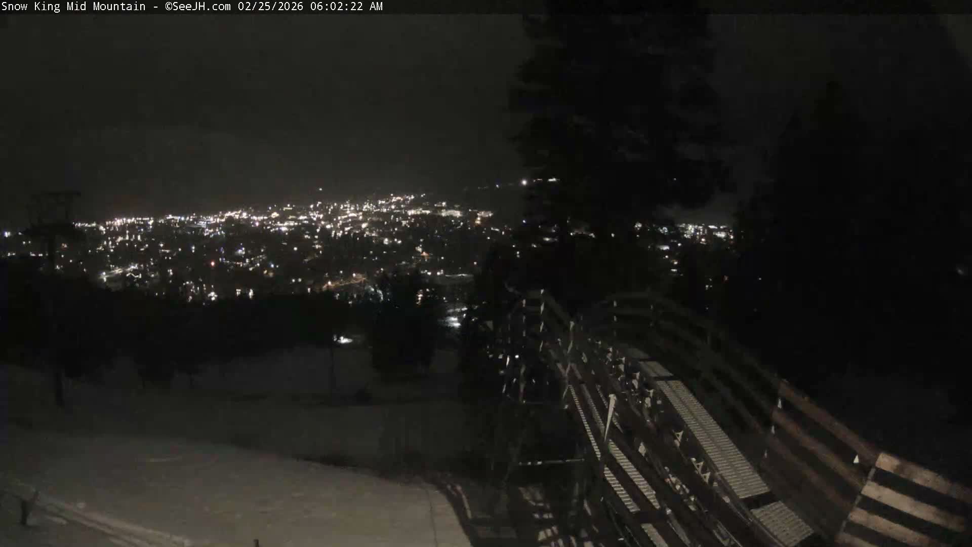Jackson City Skyline & Alpine Slide Live Cam - Jackson, Teton, Wyoming, USA