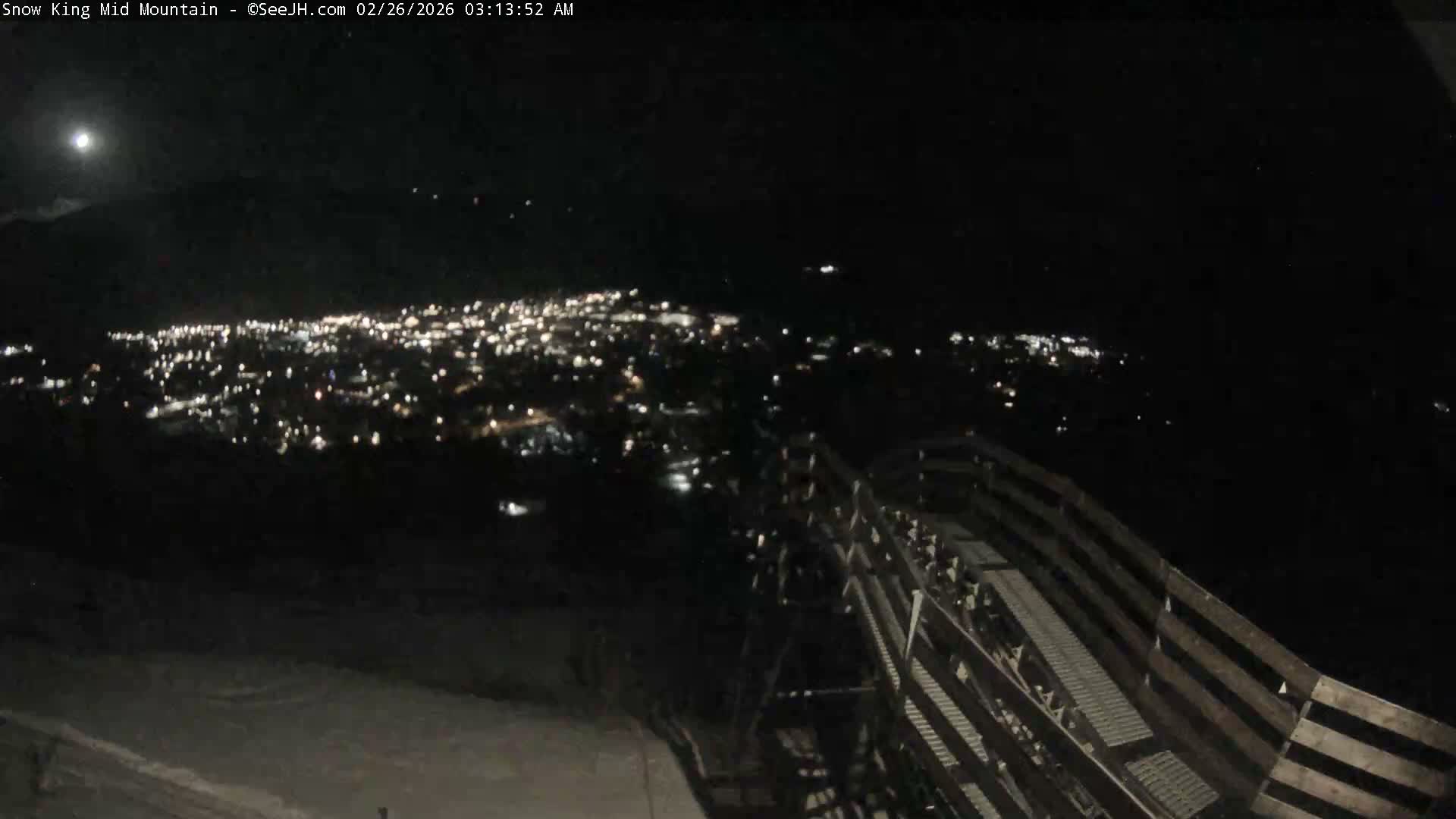 Jackson City Skyline & Alpine Slide Live Cam - Jackson, Teton, Wyoming, USA