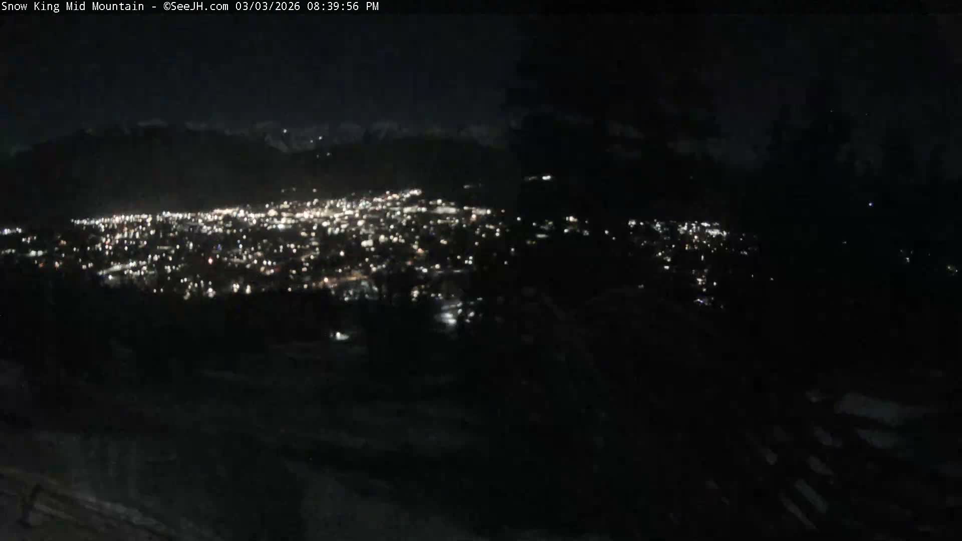 Jackson City Skyline & Alpine Slide Live Cam - Jackson, Teton, Wyoming, USA