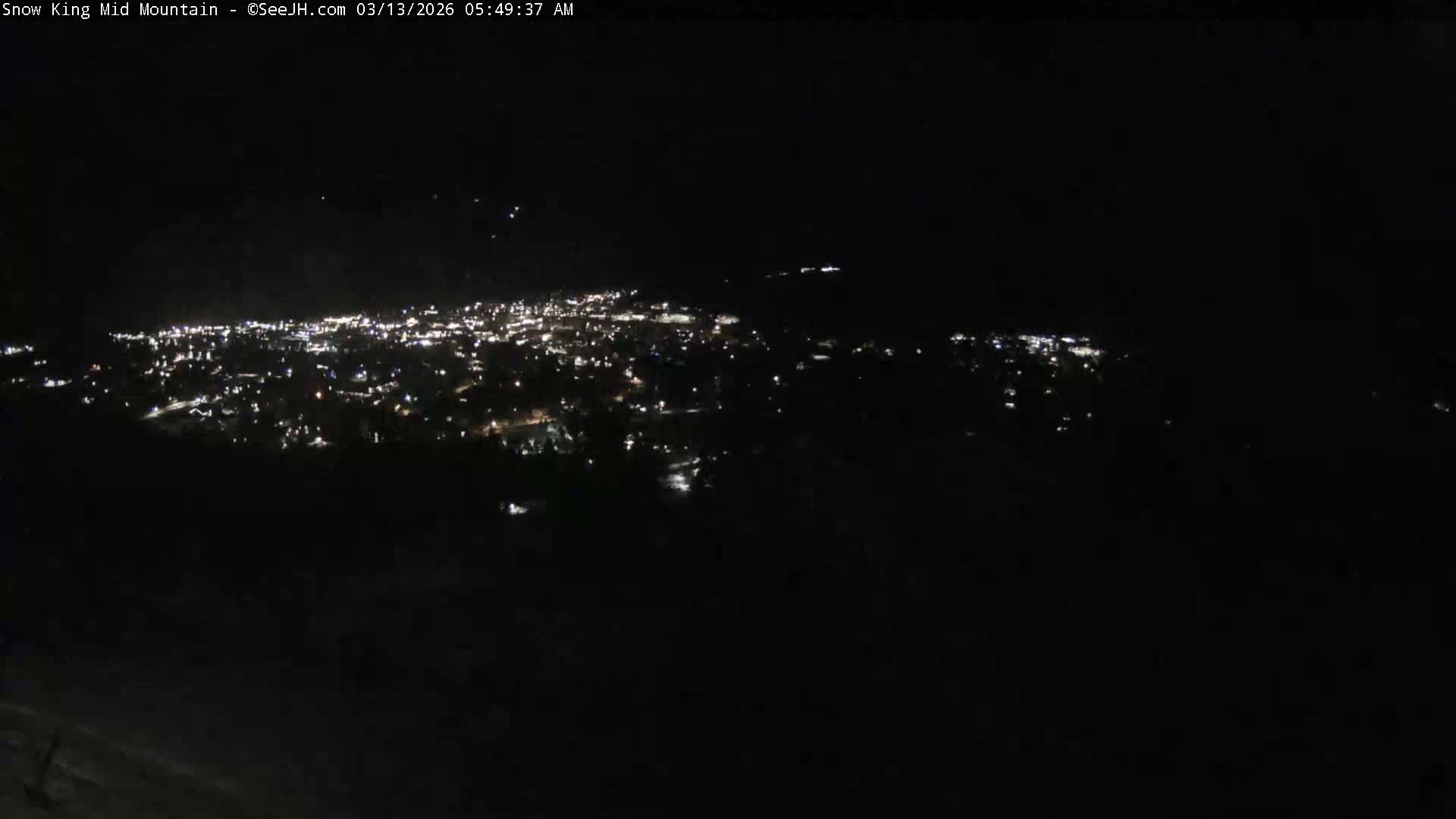 Jackson City Skyline & Alpine Slide Live Cam - Jackson, Teton, Wyoming, USA