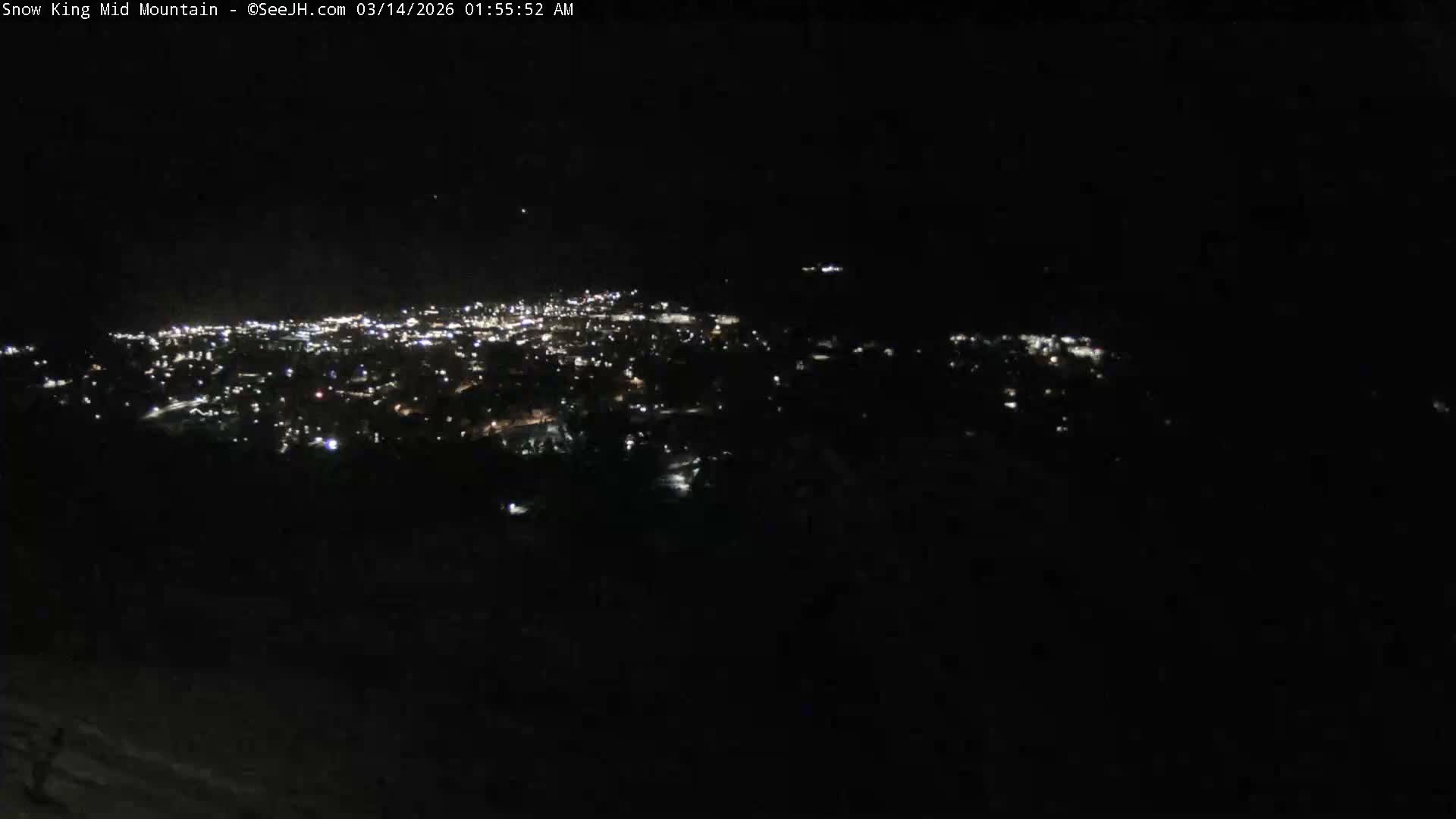 Jackson City Skyline & Alpine Slide Live Cam - Jackson, Teton, Wyoming, USA