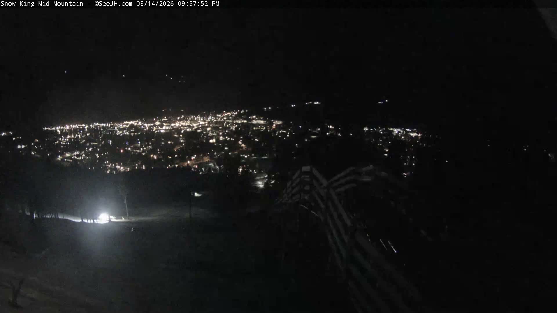 Jackson City Skyline & Alpine Slide Live Cam - Jackson, Teton, Wyoming, USA