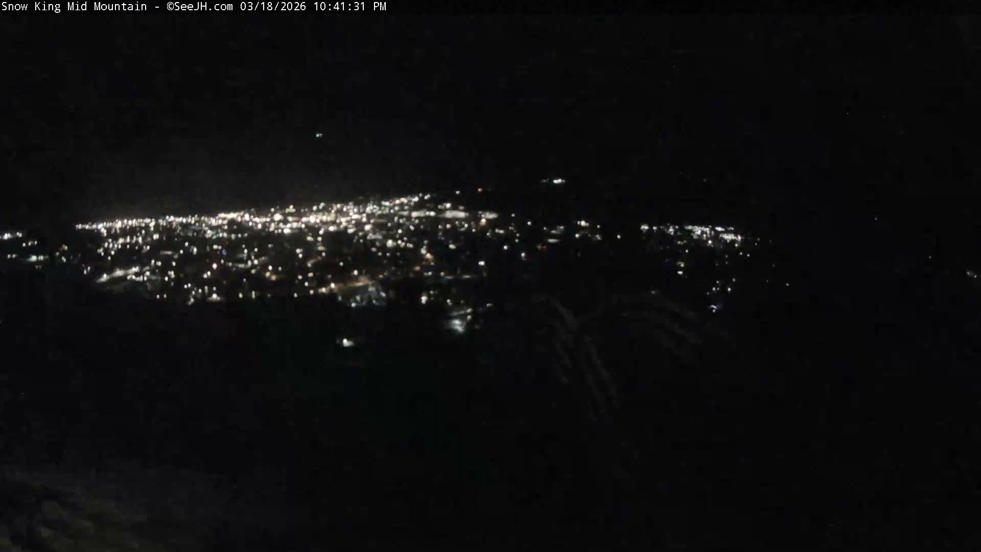 Jackson City Skyline & Alpine Slide Live Cam - Jackson, Teton, Wyoming, USA