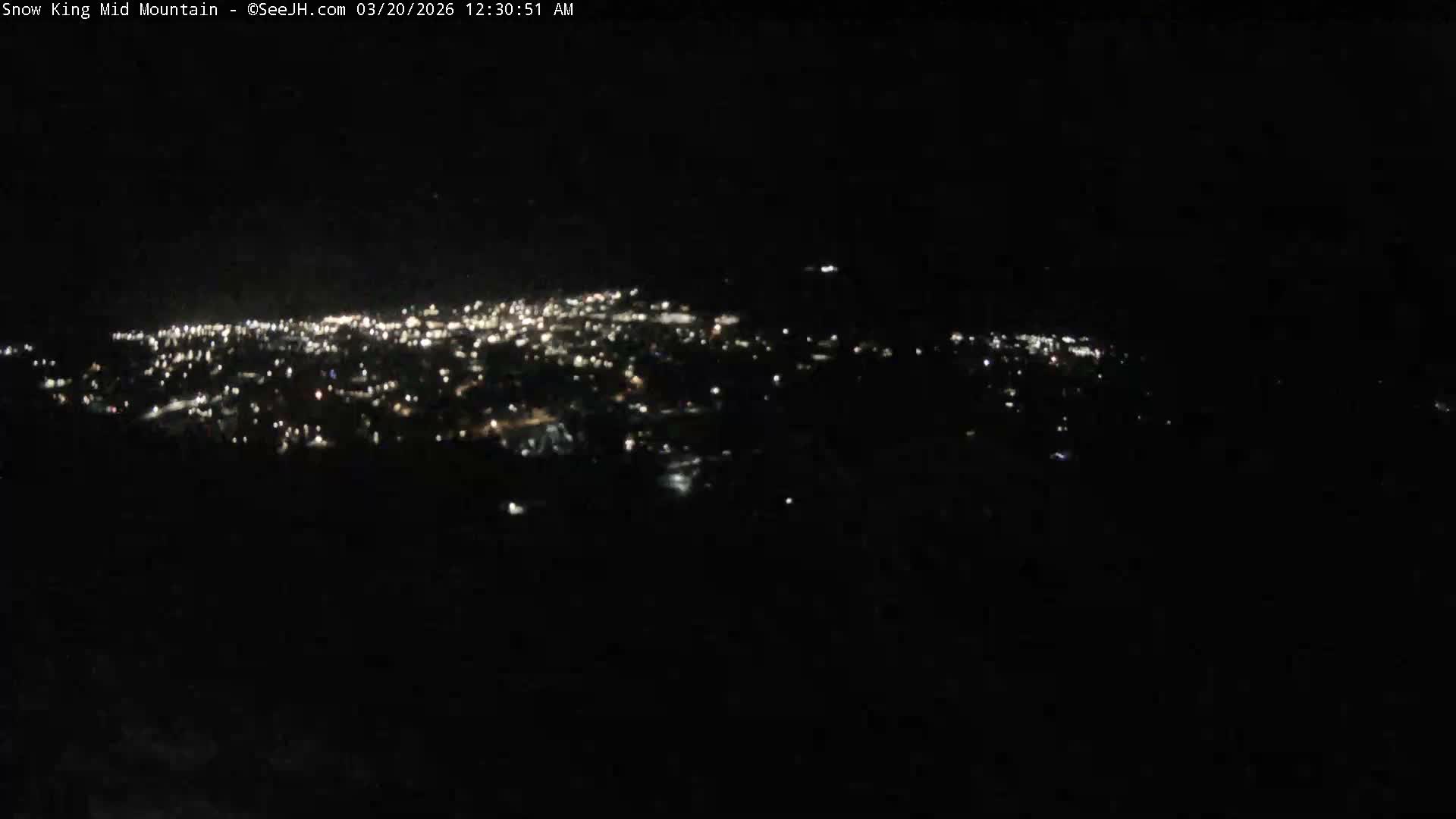 Jackson City Skyline & Alpine Slide Live Cam - Jackson, Teton, Wyoming, USA