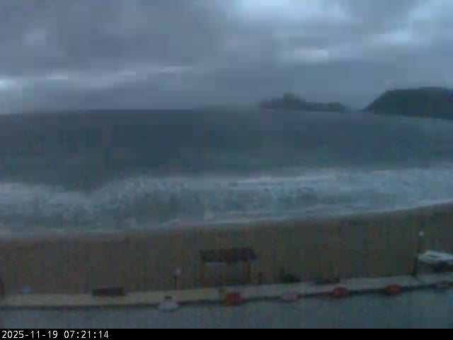 Corfu, Paralia Agios Georgios Beach Live Cam - San George, Agious Georgious, North Corfu (Vóreia Kérkyra), Corfu (Kérkyra), Ionian Islands (Periféreia Ioníon Níson), Greece