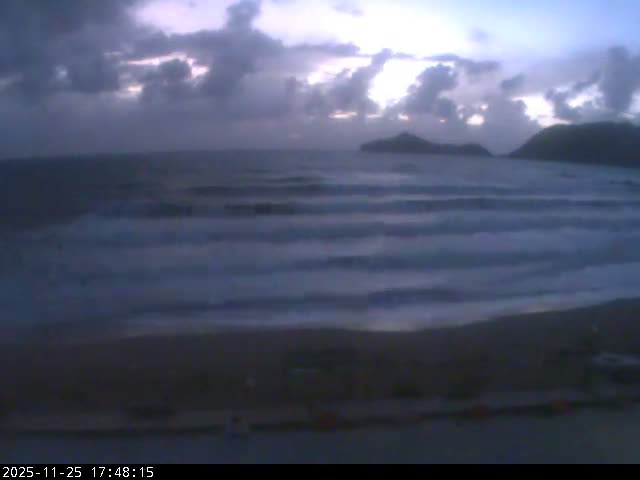 Corfu, Paralia Agios Georgios Beach Live Cam - San George, Agious Georgious, North Corfu (Vóreia Kérkyra), Corfu (Kérkyra), Ionian Islands (Periféreia Ioníon Níson), Greece