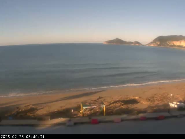Corfu, Paralia Agios Georgios Beach Live Cam - San George, Agious Georgious, North Corfu (Vóreia Kérkyra), Corfu (Kérkyra), Ionian Islands (Periféreia Ioníon Níson), Greece