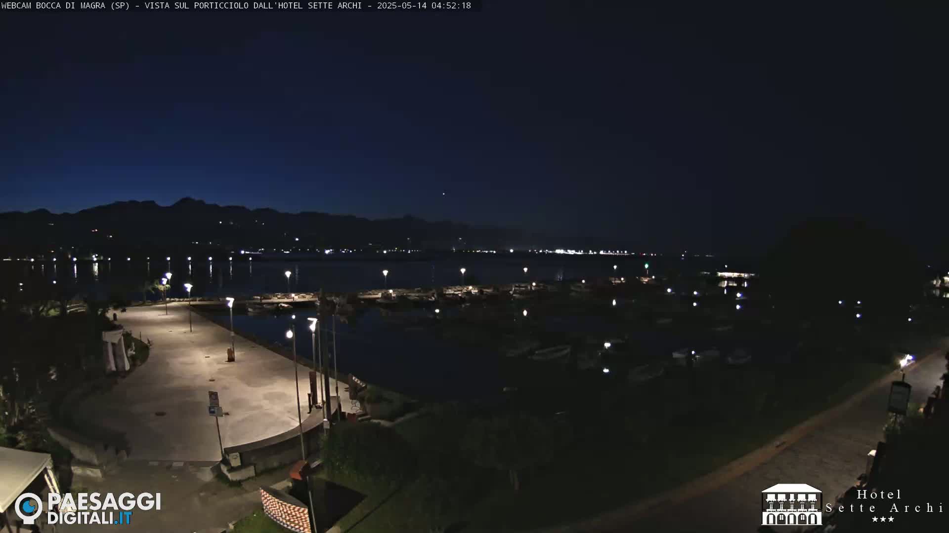  Bocca di Magra Harbor Live Cam - La Spezia, Liguria, Italy