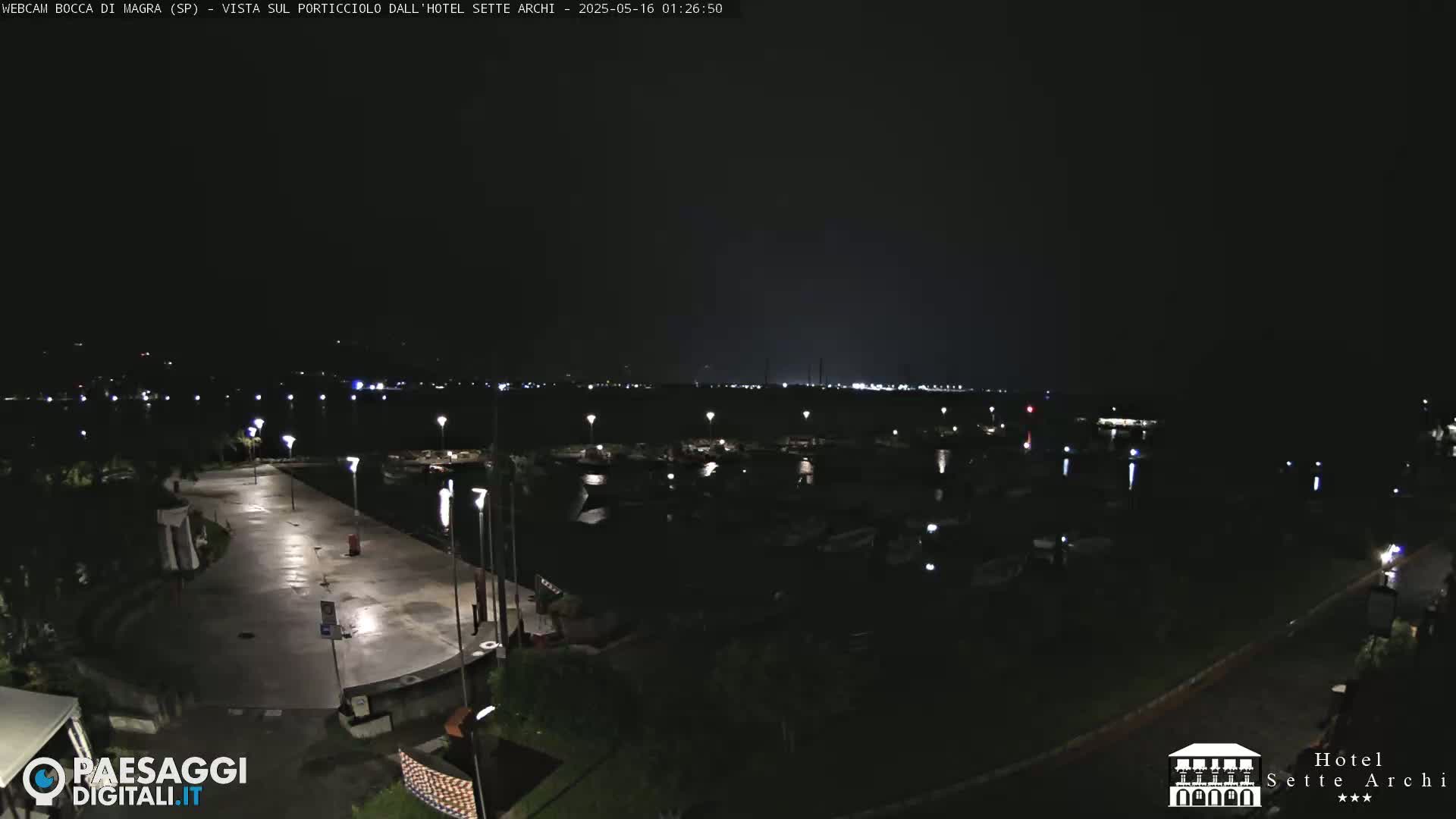  Bocca di Magra Harbor Live Cam - La Spezia, Liguria, Italy