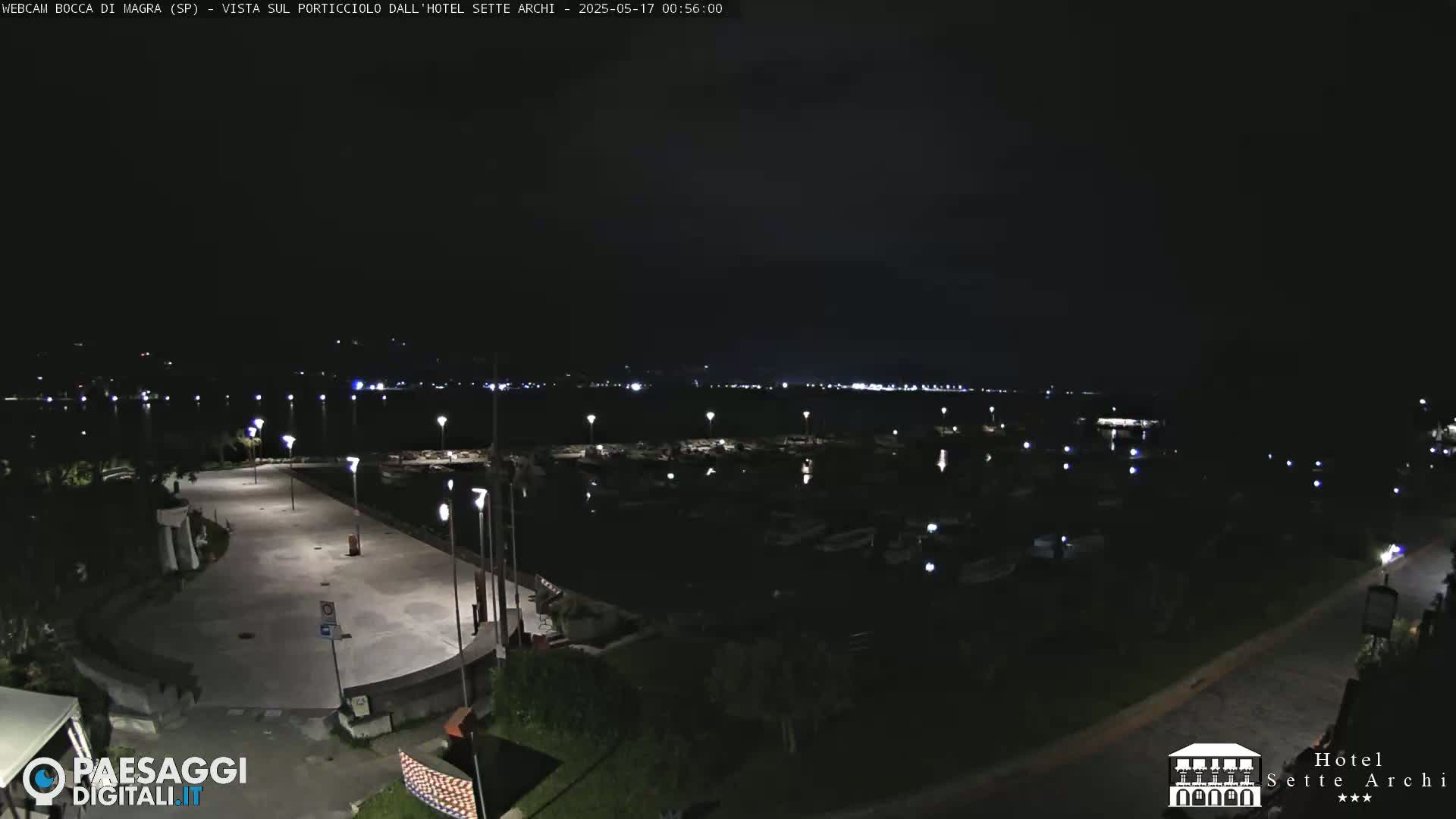  Bocca di Magra Harbor Live Cam - La Spezia, Liguria, Italy