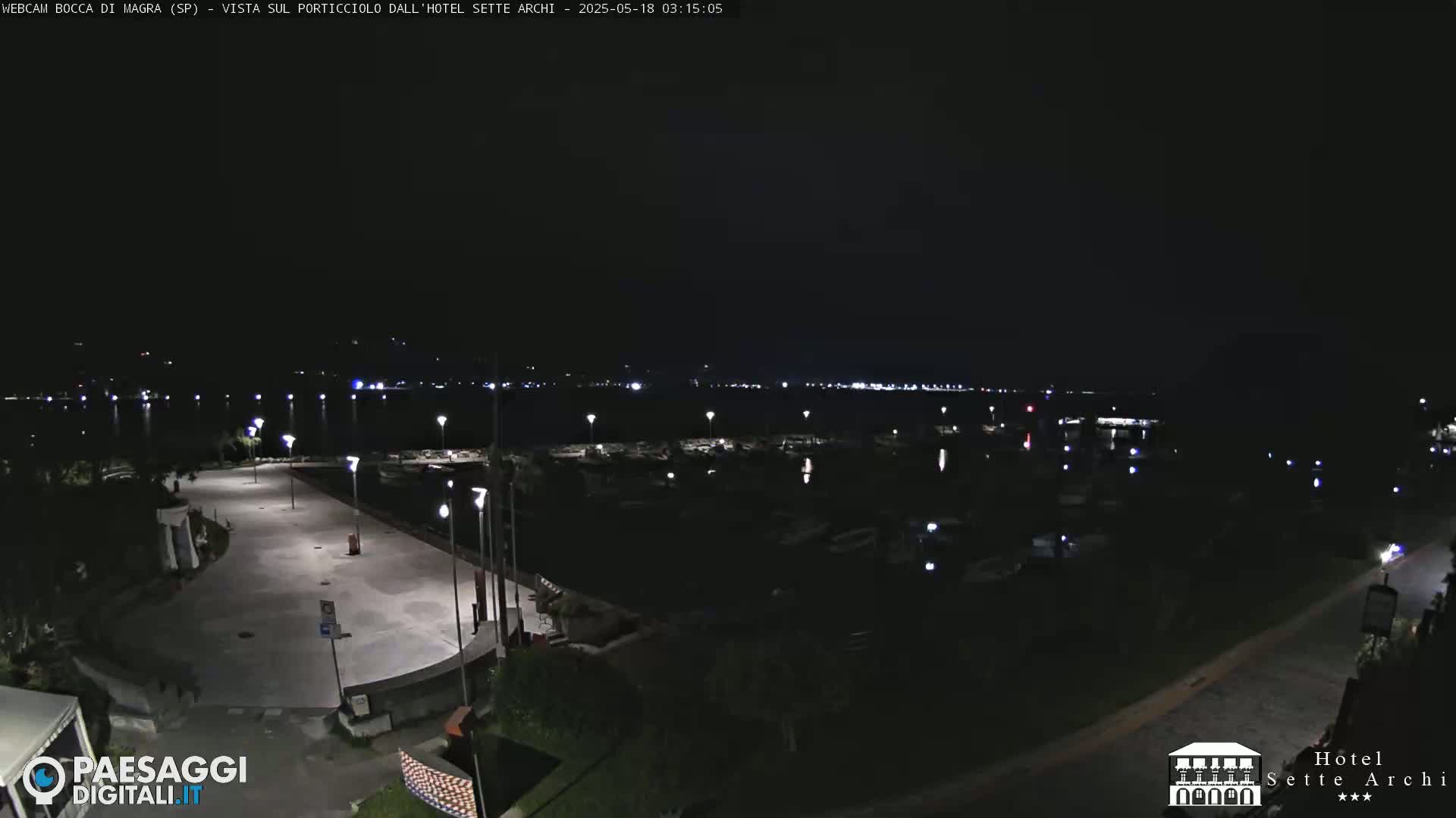  Bocca di Magra Harbor Live Cam - La Spezia, Liguria, Italy