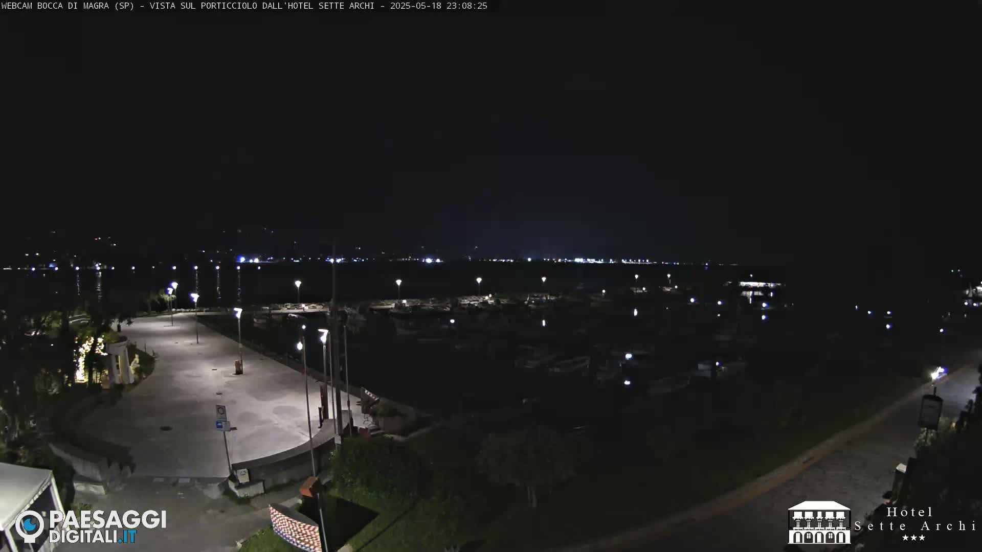  Bocca di Magra Harbor Live Cam - La Spezia, Liguria, Italy