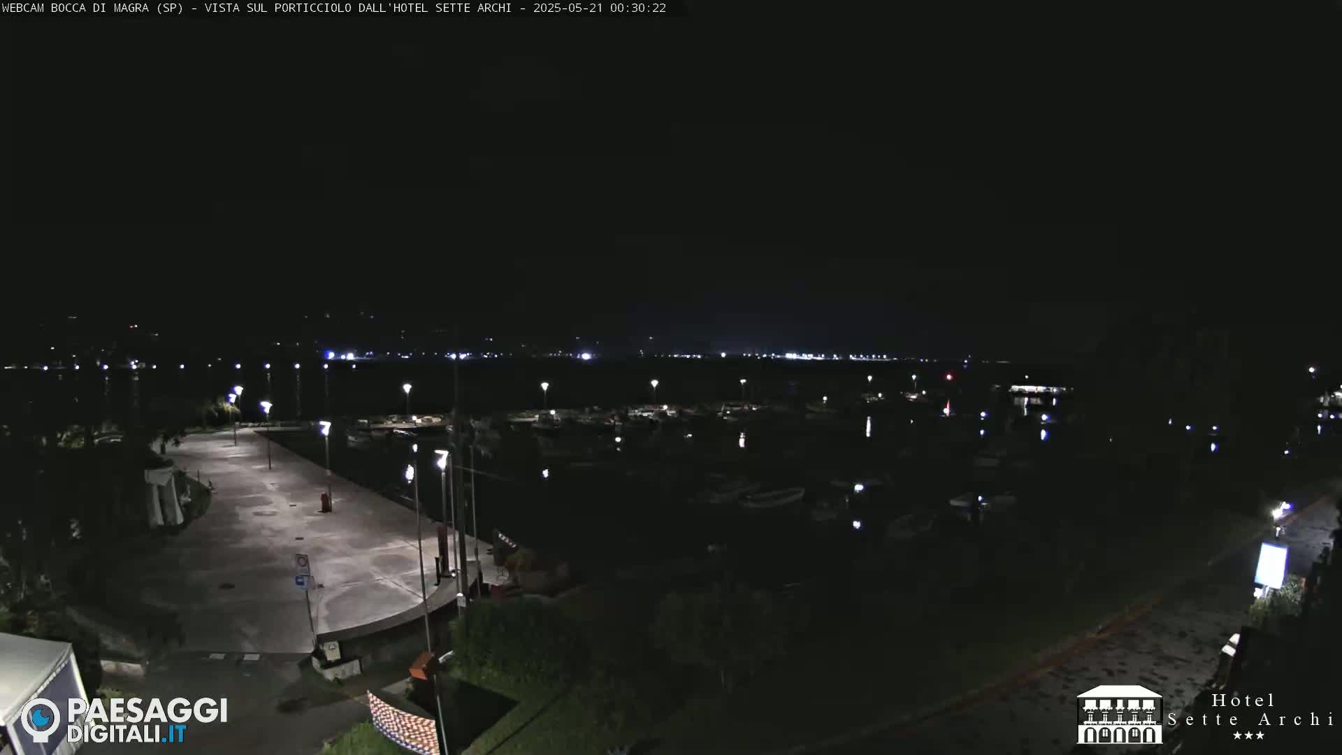  Bocca di Magra Harbor Live Cam - La Spezia, Liguria, Italy