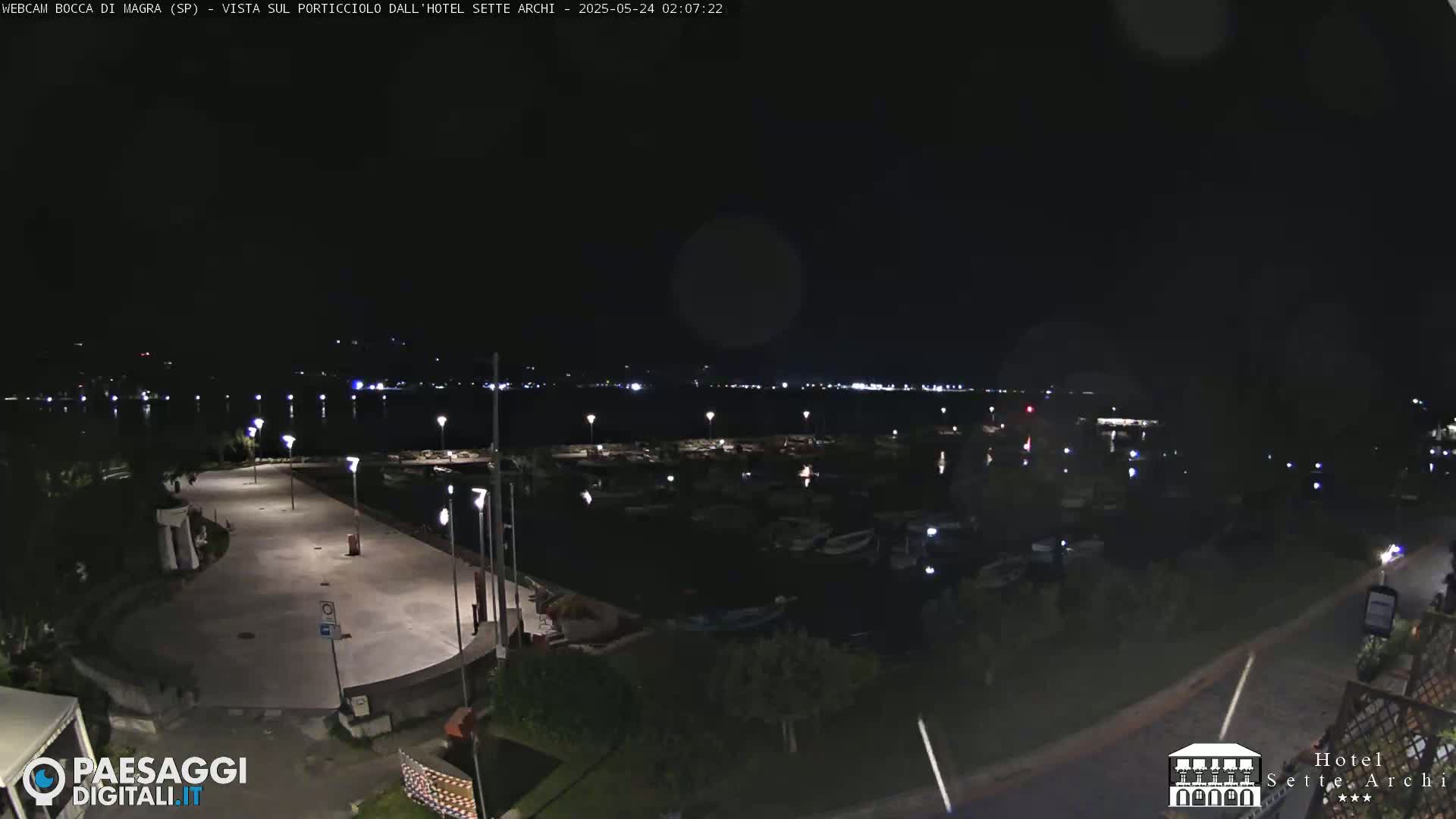  Bocca di Magra Harbor Live Cam - La Spezia, Liguria, Italy