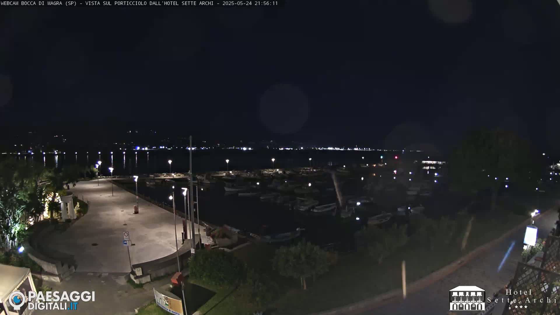  Bocca di Magra Harbor Live Cam - La Spezia, Liguria, Italy