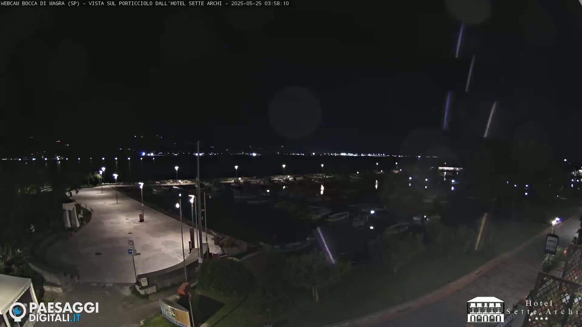  Bocca di Magra Harbor Live Cam - La Spezia, Liguria, Italy