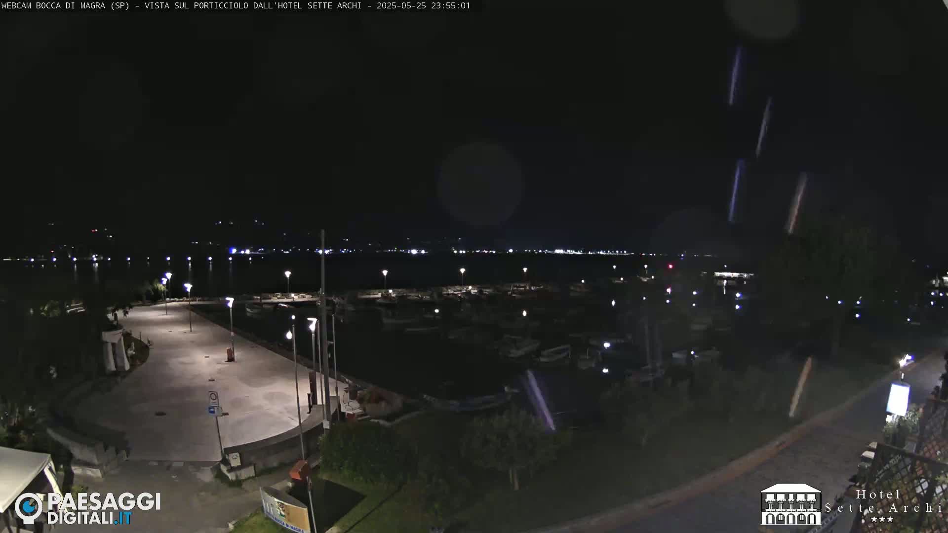  Bocca di Magra Harbor Live Cam - La Spezia, Liguria, Italy