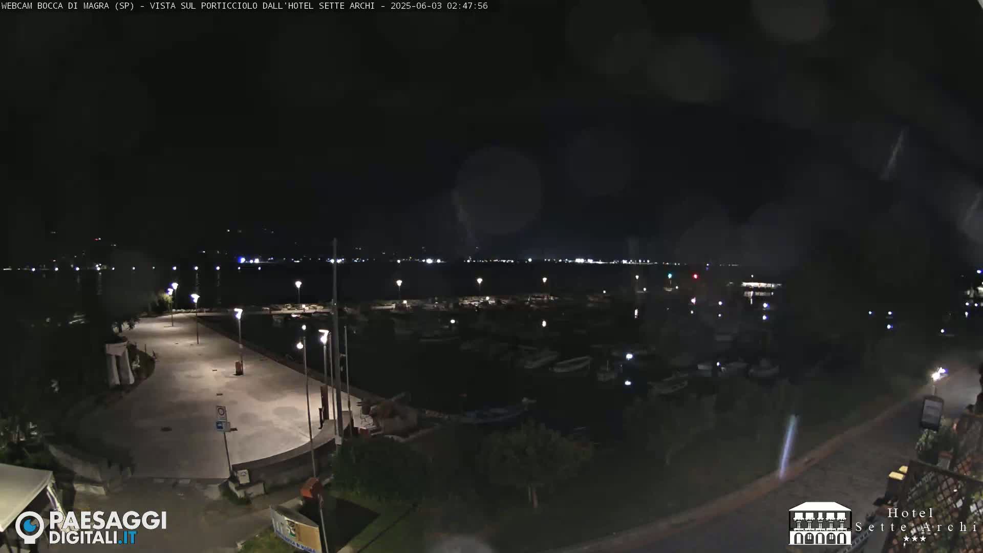  Bocca di Magra Harbor Live Cam - La Spezia, Liguria, Italy