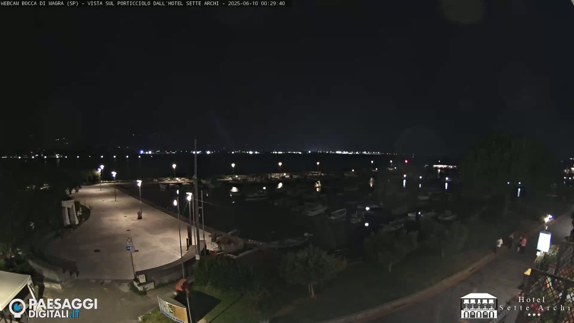  Bocca di Magra Harbor Live Cam - La Spezia, Liguria, Italy