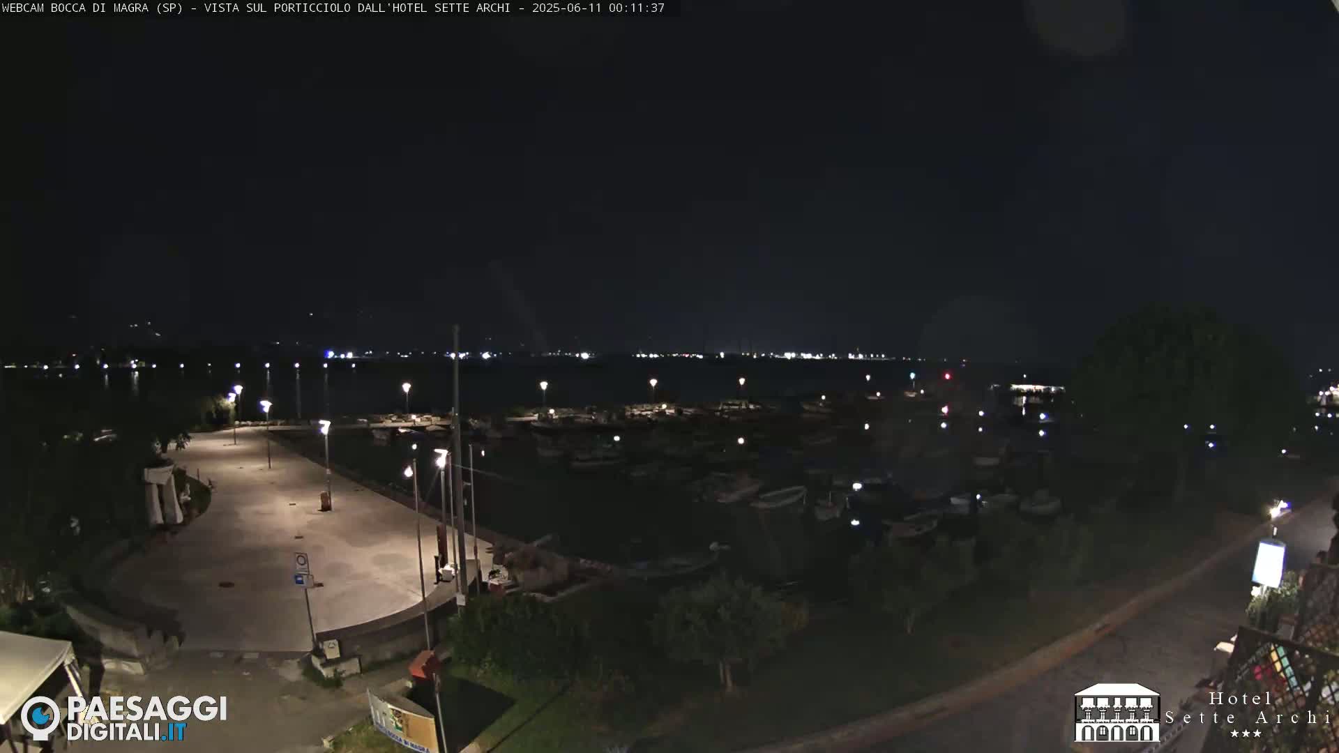  Bocca di Magra Harbor Live Cam - La Spezia, Liguria, Italy